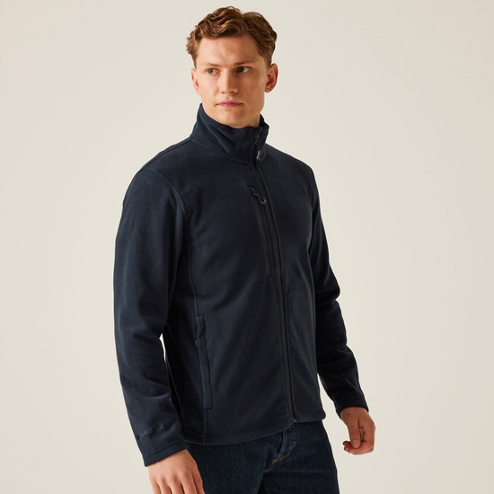 Men's Honestly Made Recycled Fleece Jacket | Navy
