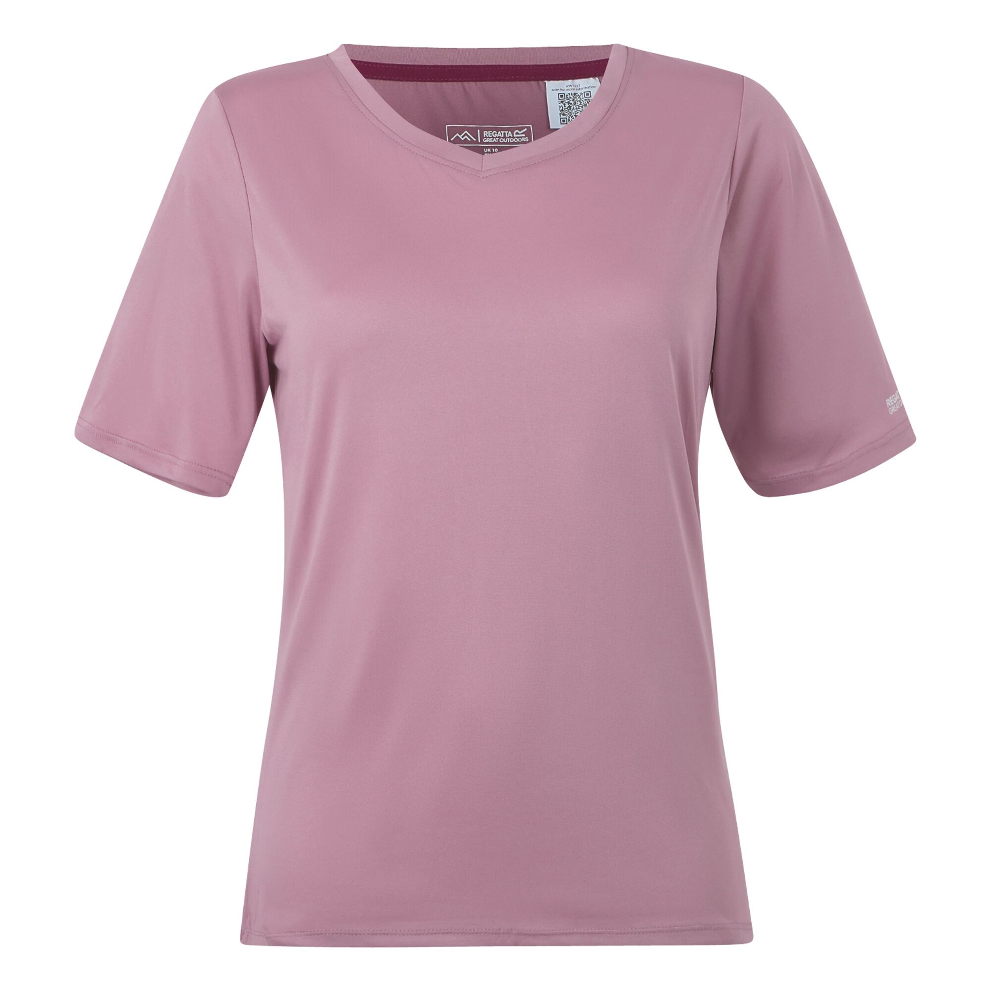 Women's Fingal II V-Neck T-Shirt | Lilas