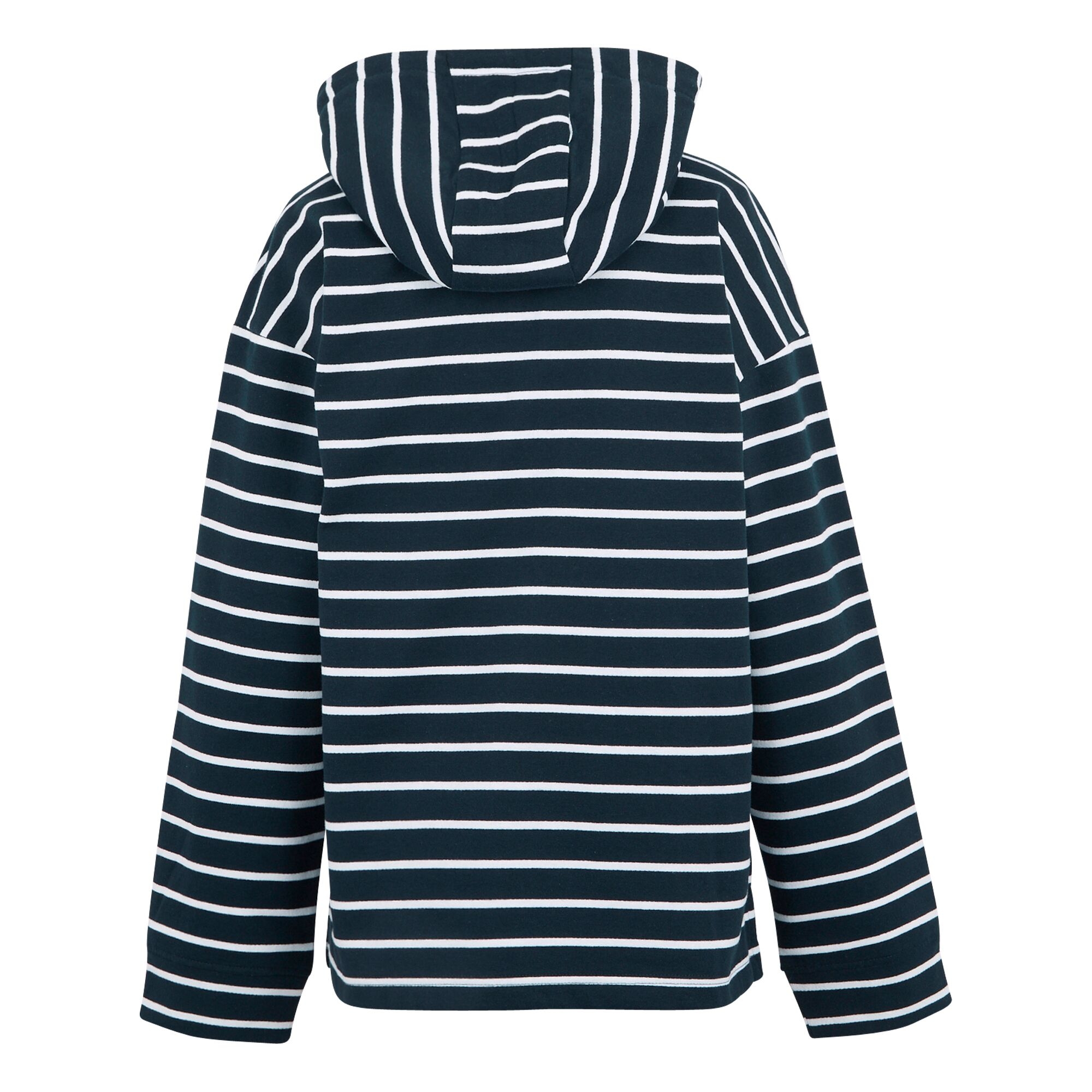 Women's Bayletta II Full Zip Hoody | Navy White Stripe