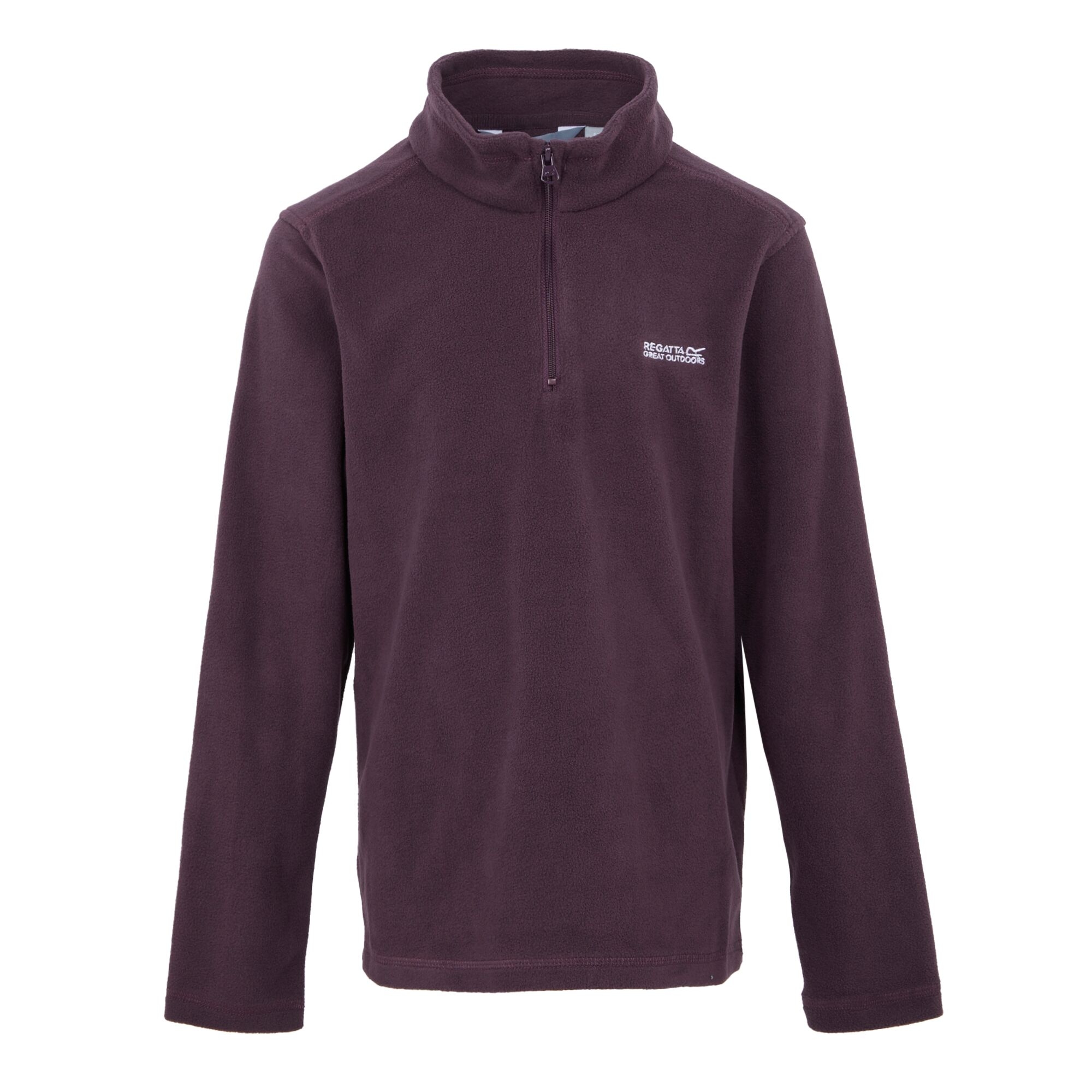 Kids' Hot Shot II Half Zip Fleece | Deep Plum