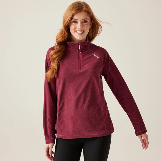 Women's Montes Lightweight Half-Zip Fleece | Wisteria Lilac Thistle