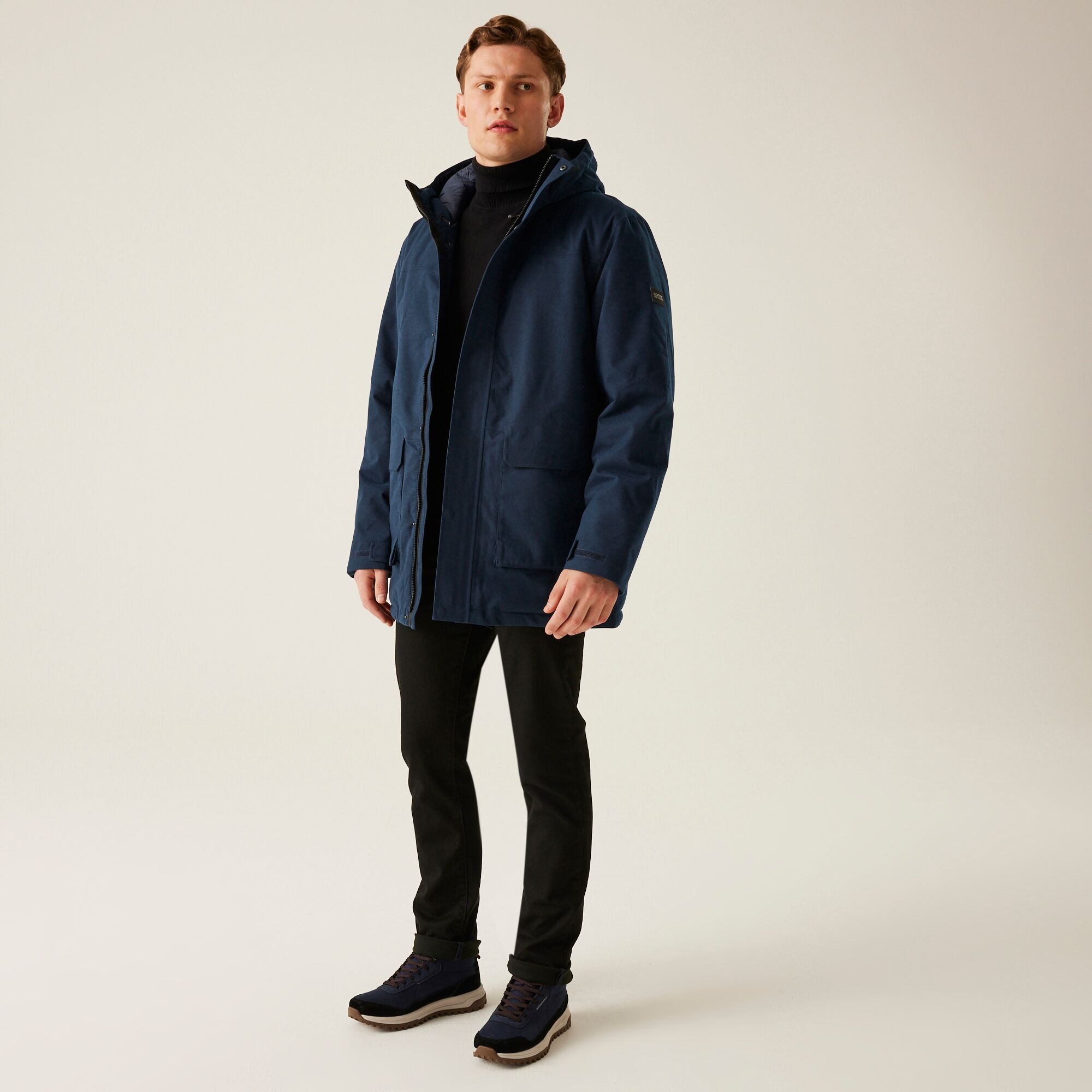Men's Ezdale Waterproof Insulated Jacket | Navy Marl Navy