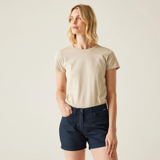 Women's Pemma Casual Chino Shorts | Navy