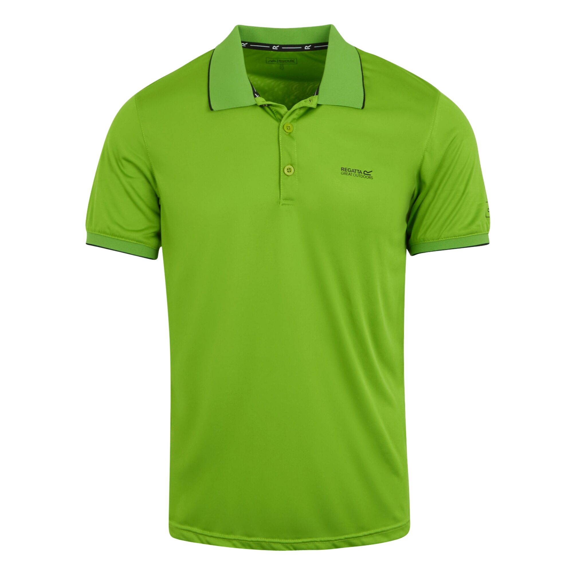 Men's Remex II Jersey Polo Shirt | Grenoble Green Solid