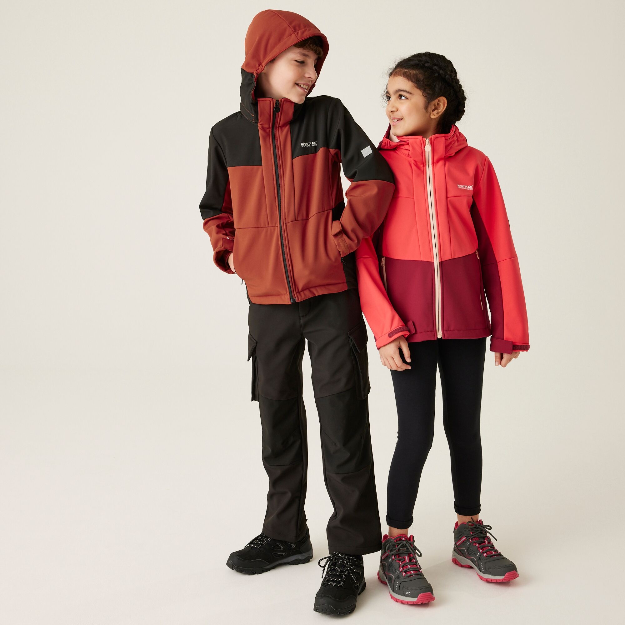 Kids' Haydenbury II Softshell Jacket | Red Sky Rumba Red