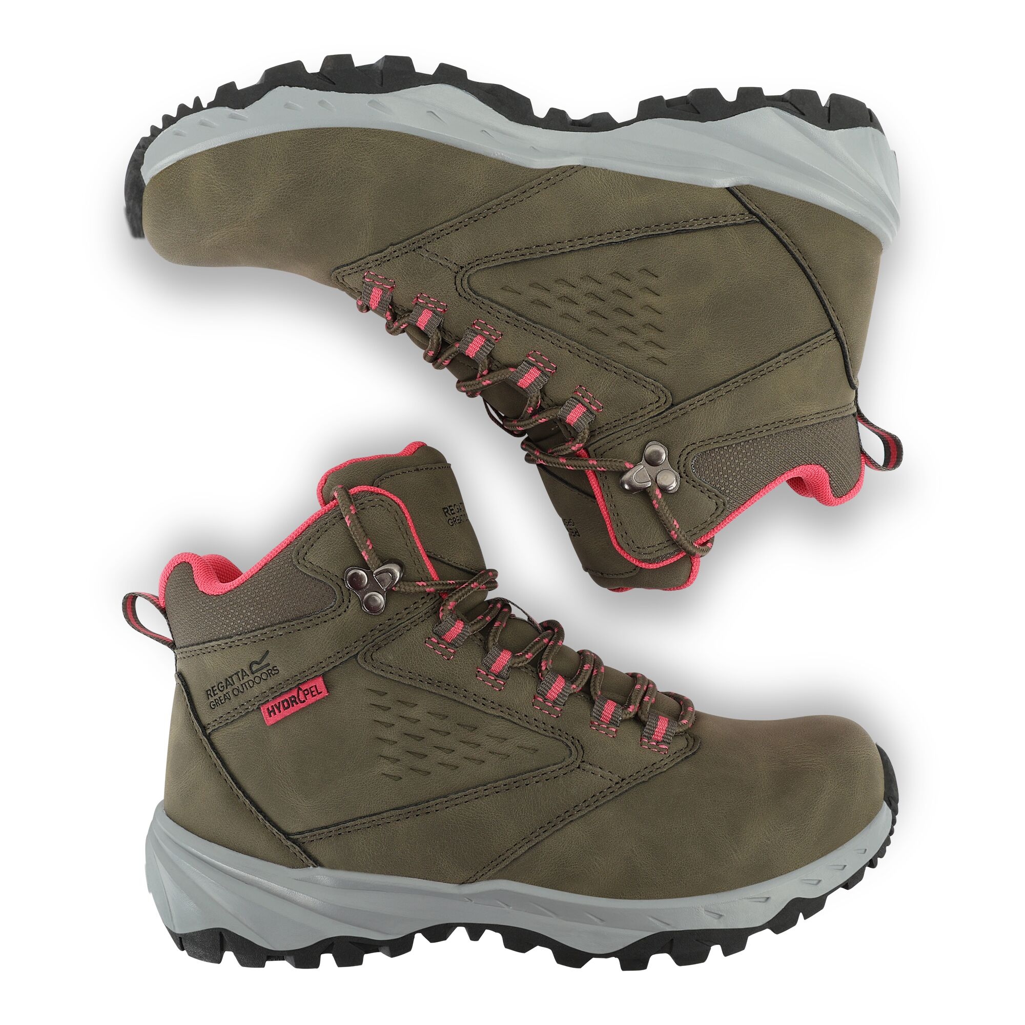 Women's Amble Walking Boots | Four Leaf Clover Pop Pink