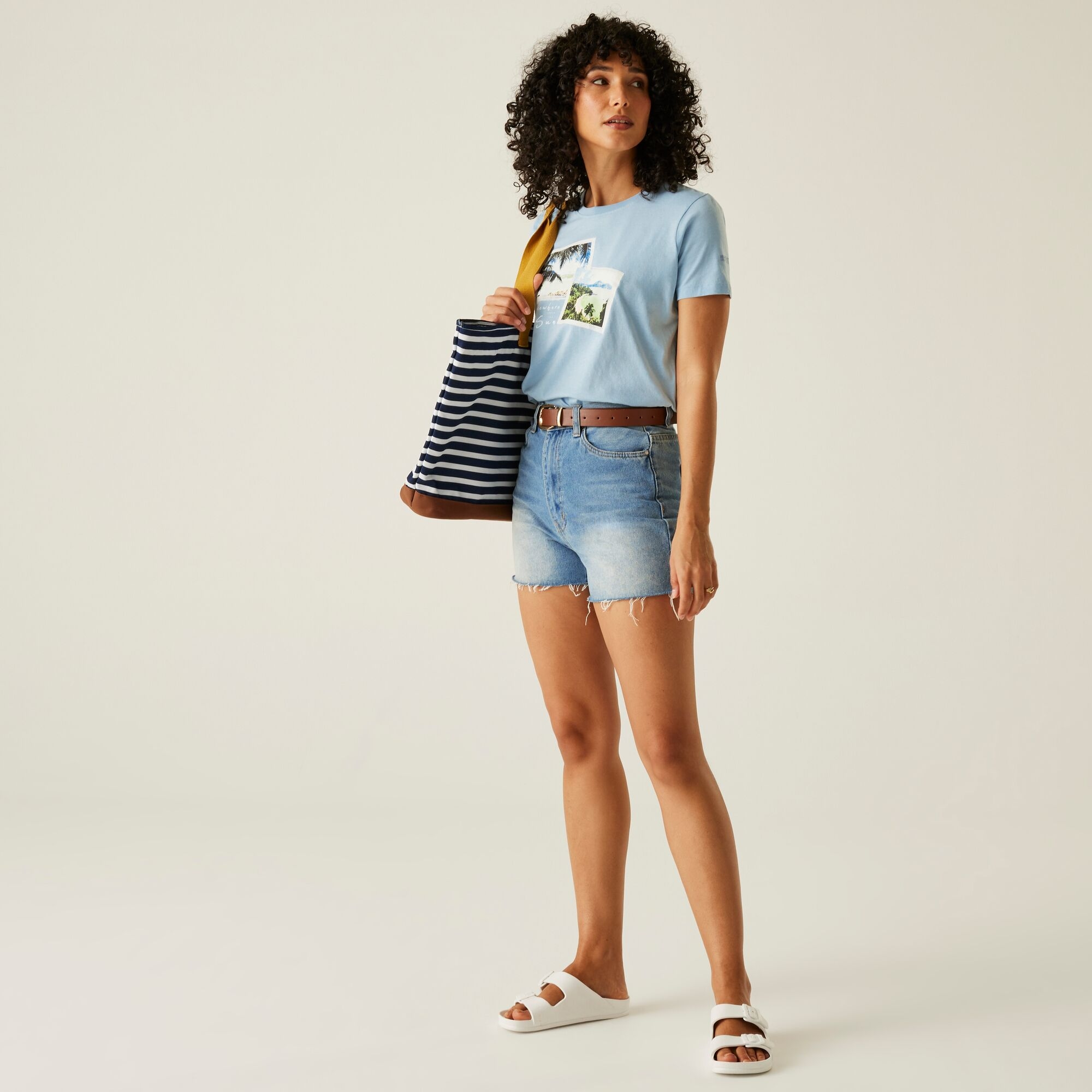 Women's Filandra VX T-Shirt | Chambray Blue Under The Sun