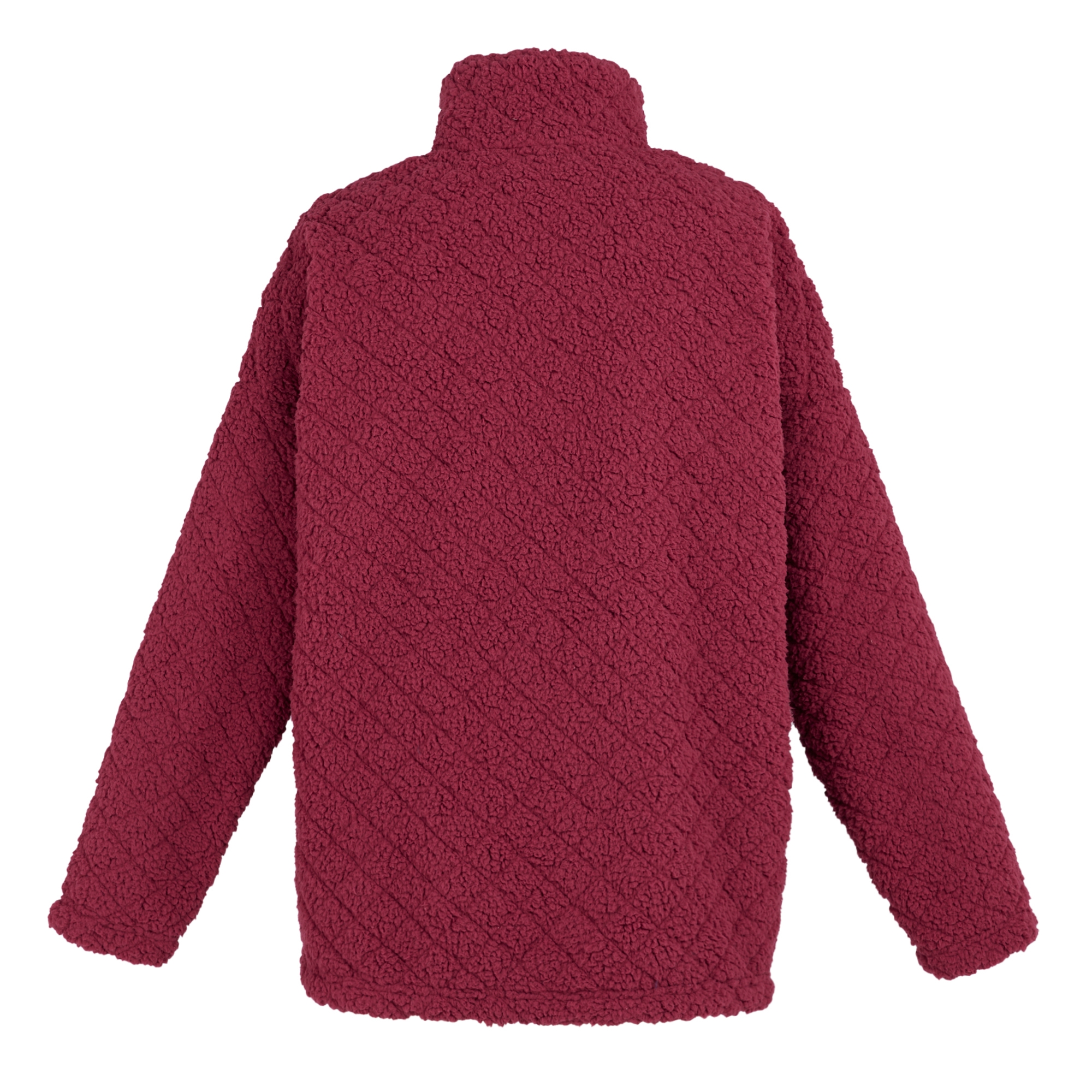 Women's Apphia Full Zip Fluffy Fleece | Rumba Red
