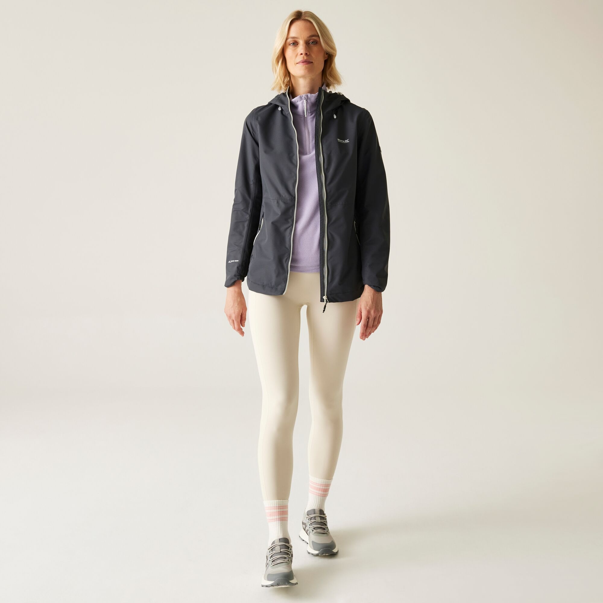 Women's Hamara IV Waterproof Jacket | Seal Grey Oyster Mushroom