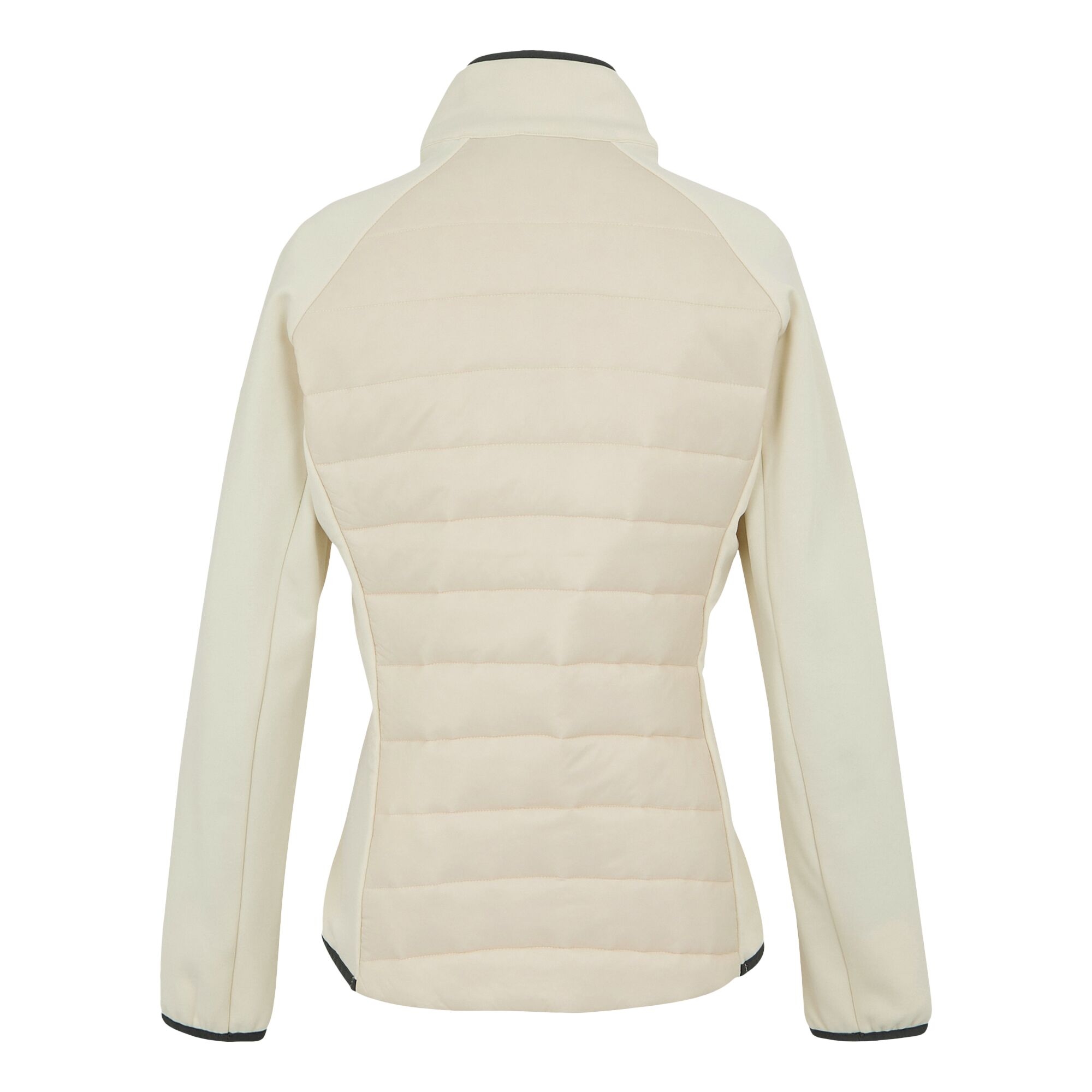 Women's Clumber V Hybrid Jacket | Light Vanilla Seal Grey
