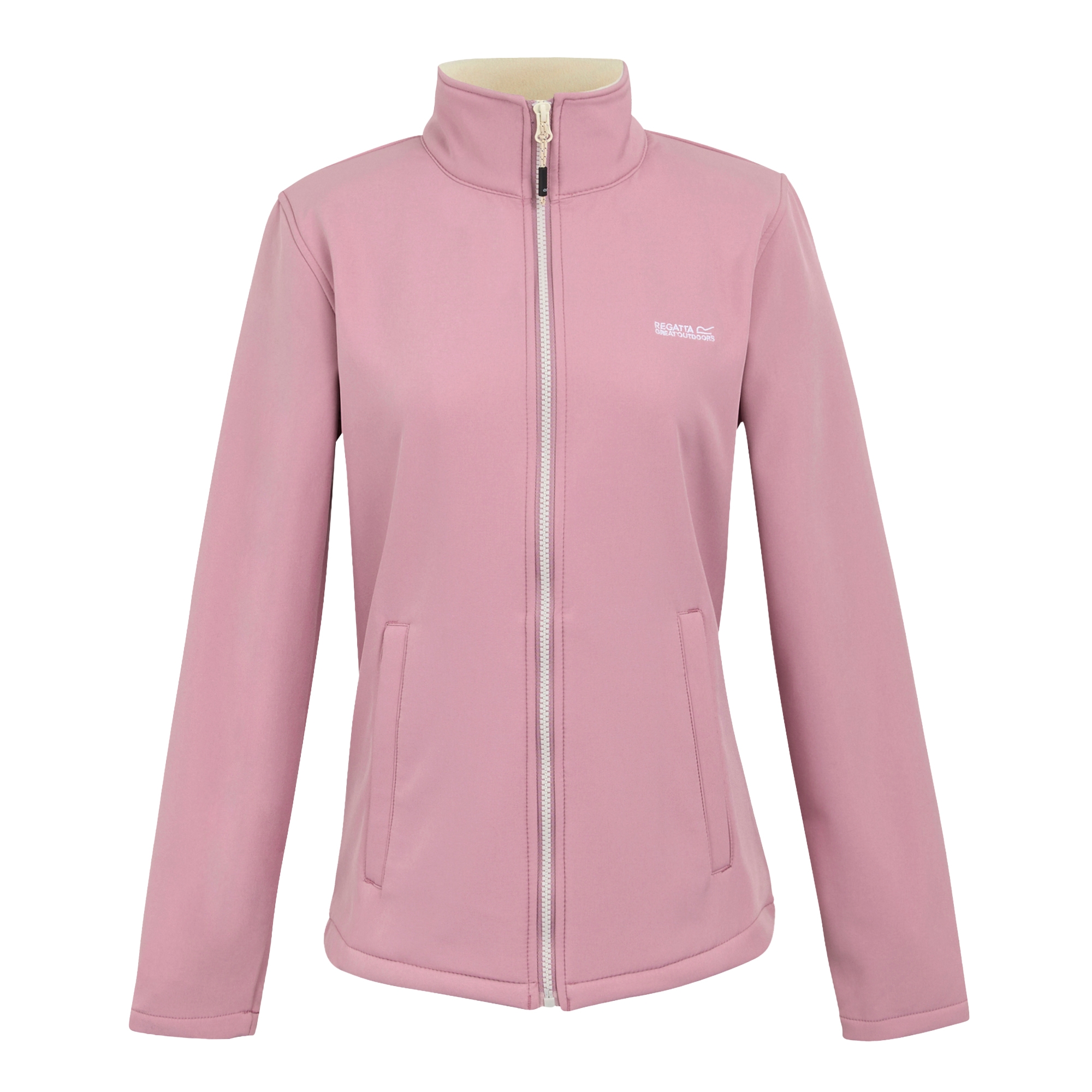 Women's Connie V Softshell Walking Jacket | Lilas Light Vanilla