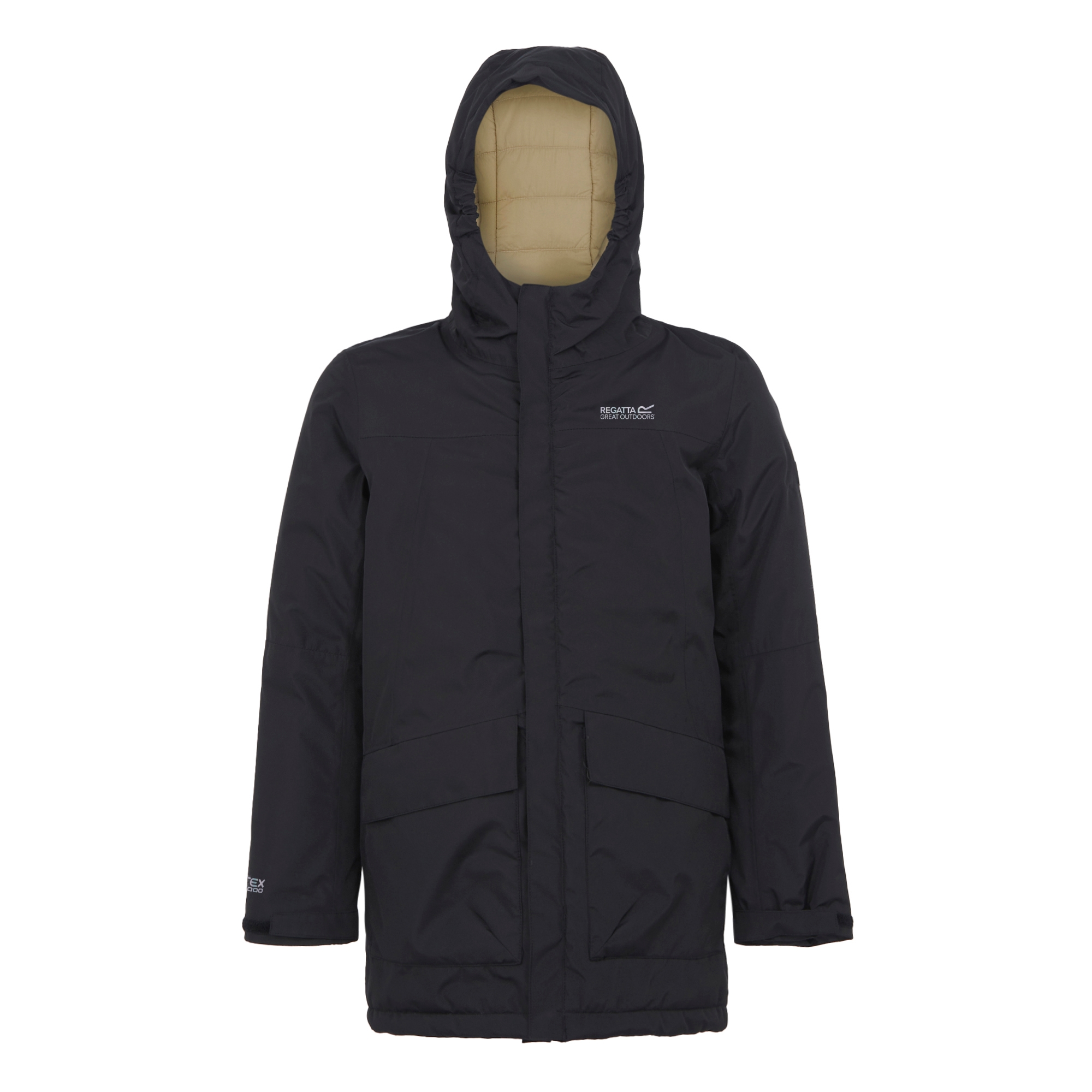 Kids' Farbank Waterproof Jacket | Black Oat