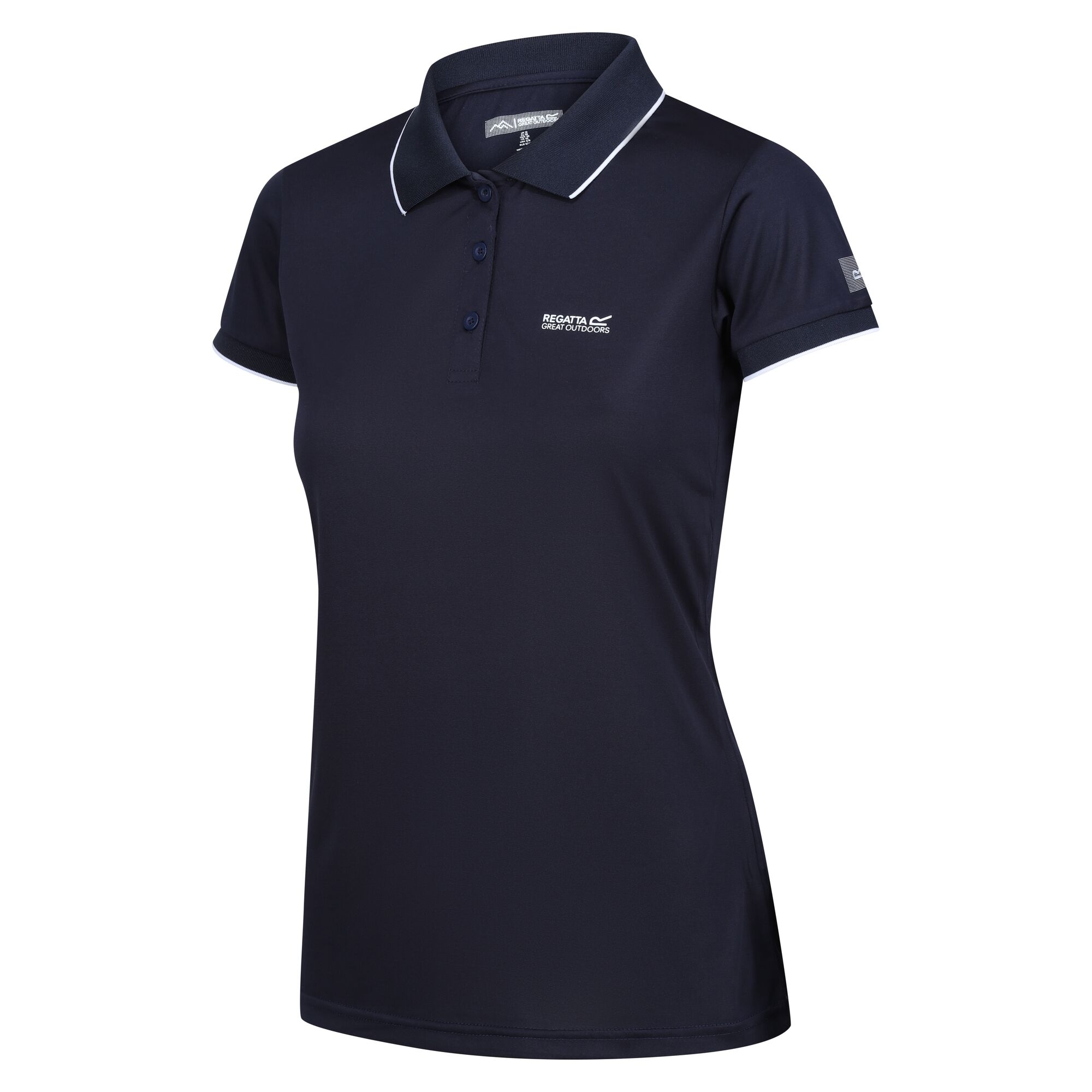 Women's Remex II Active Polo Shirt | Navy Solid