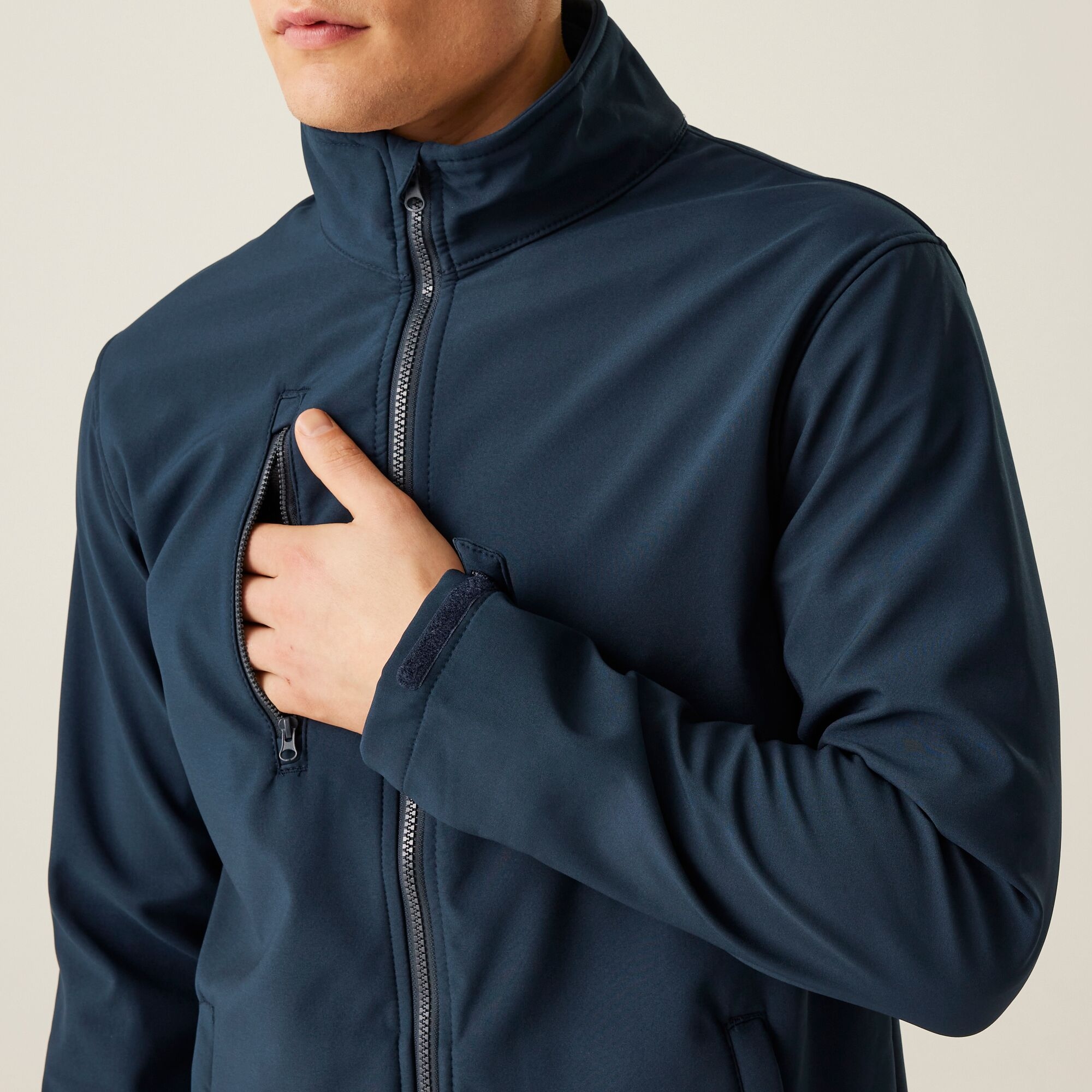 Men's Ablaze 3 Layer Softshell Jacket | Navy