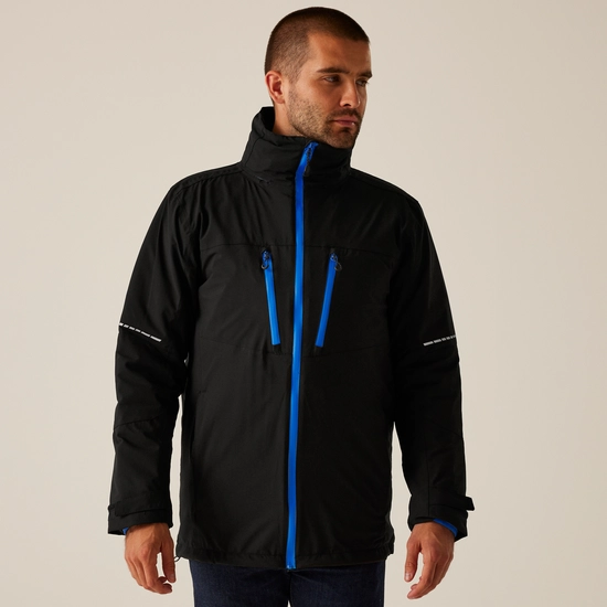 Men's X-Pro Evader III 3 in 1 Waterproof Insulated Jacket | Oxford Blue Black