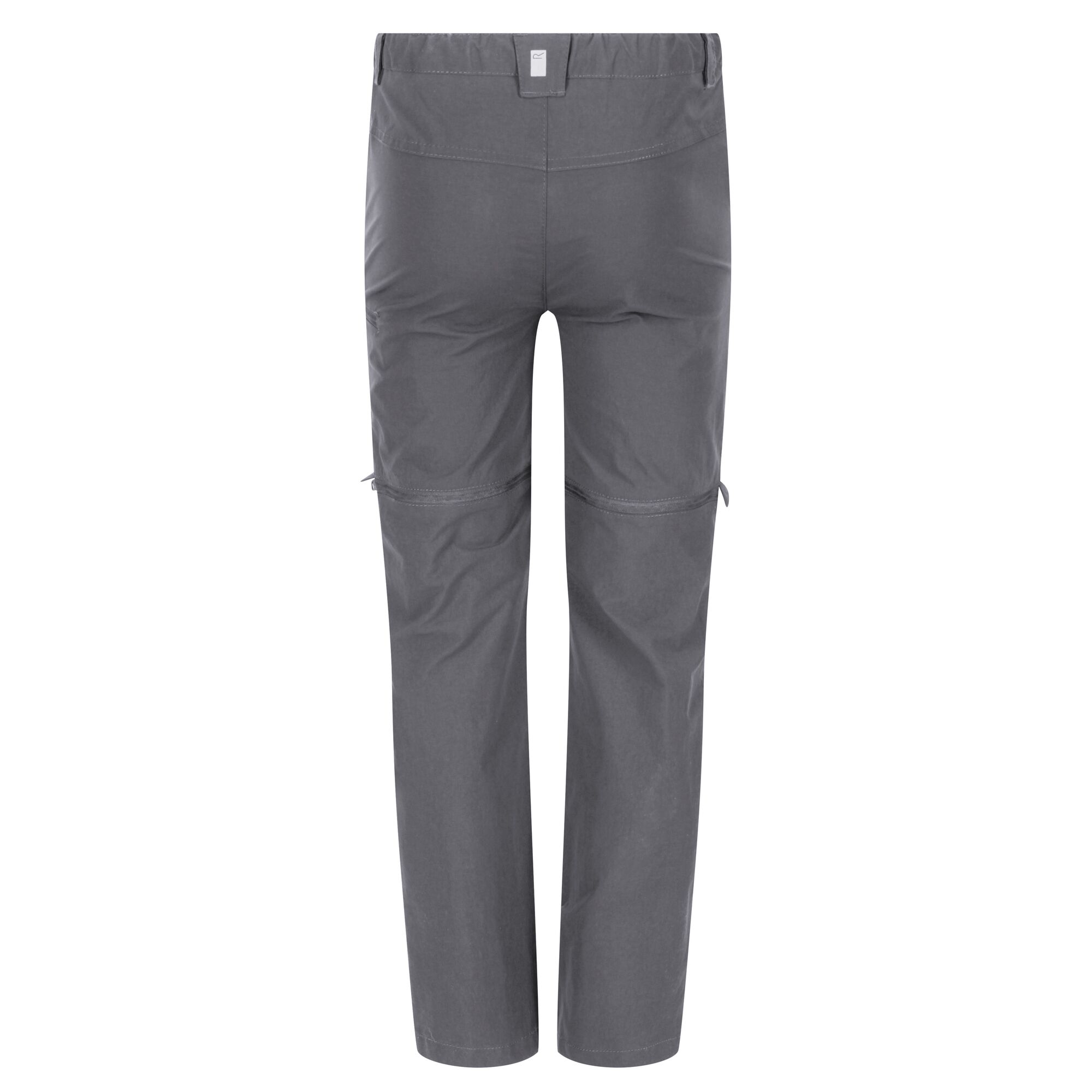 Kids' Highton Stretch Zip Off Walking Trousers | Seal Grey