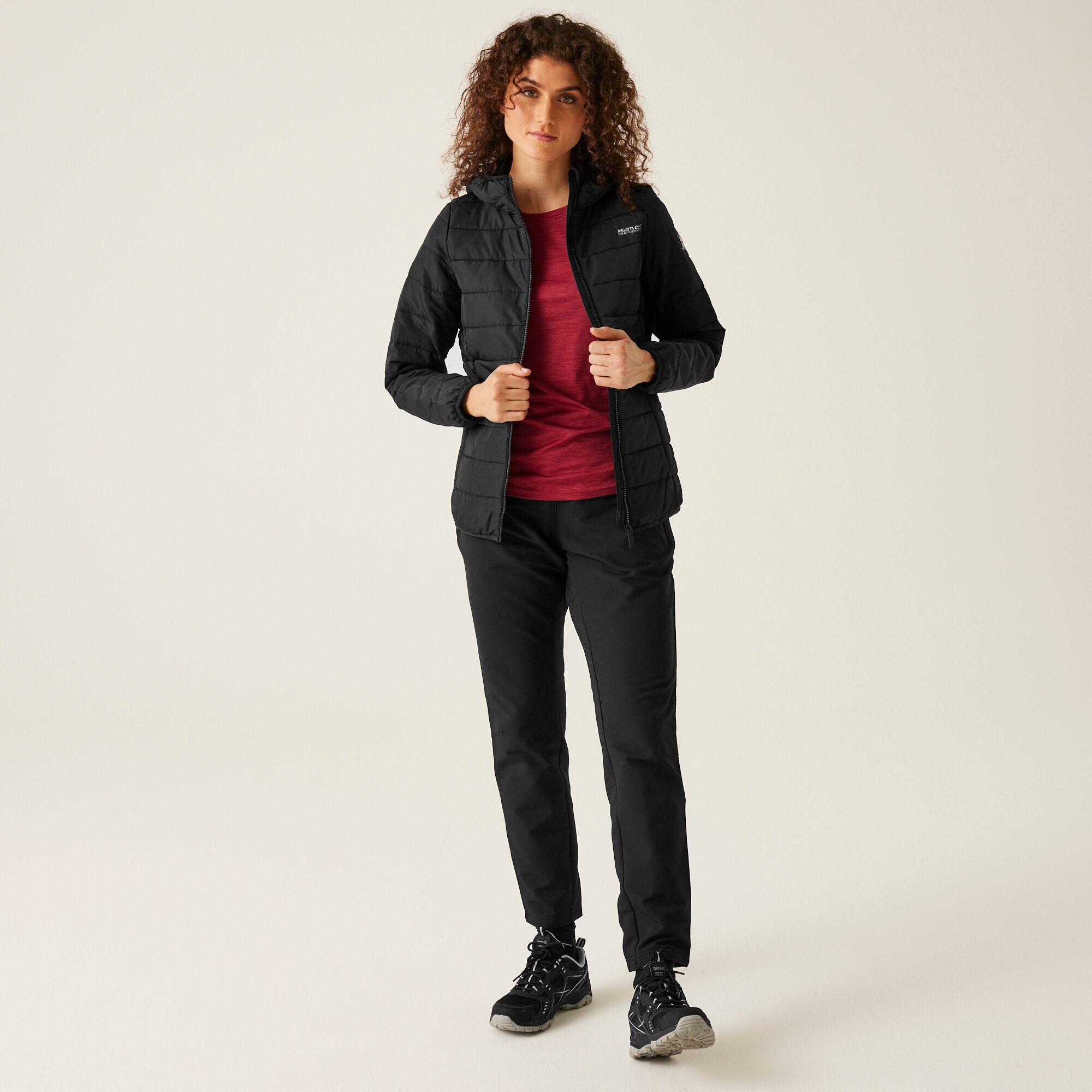 Women's Helfa Insulated Quilted Jacket | Black