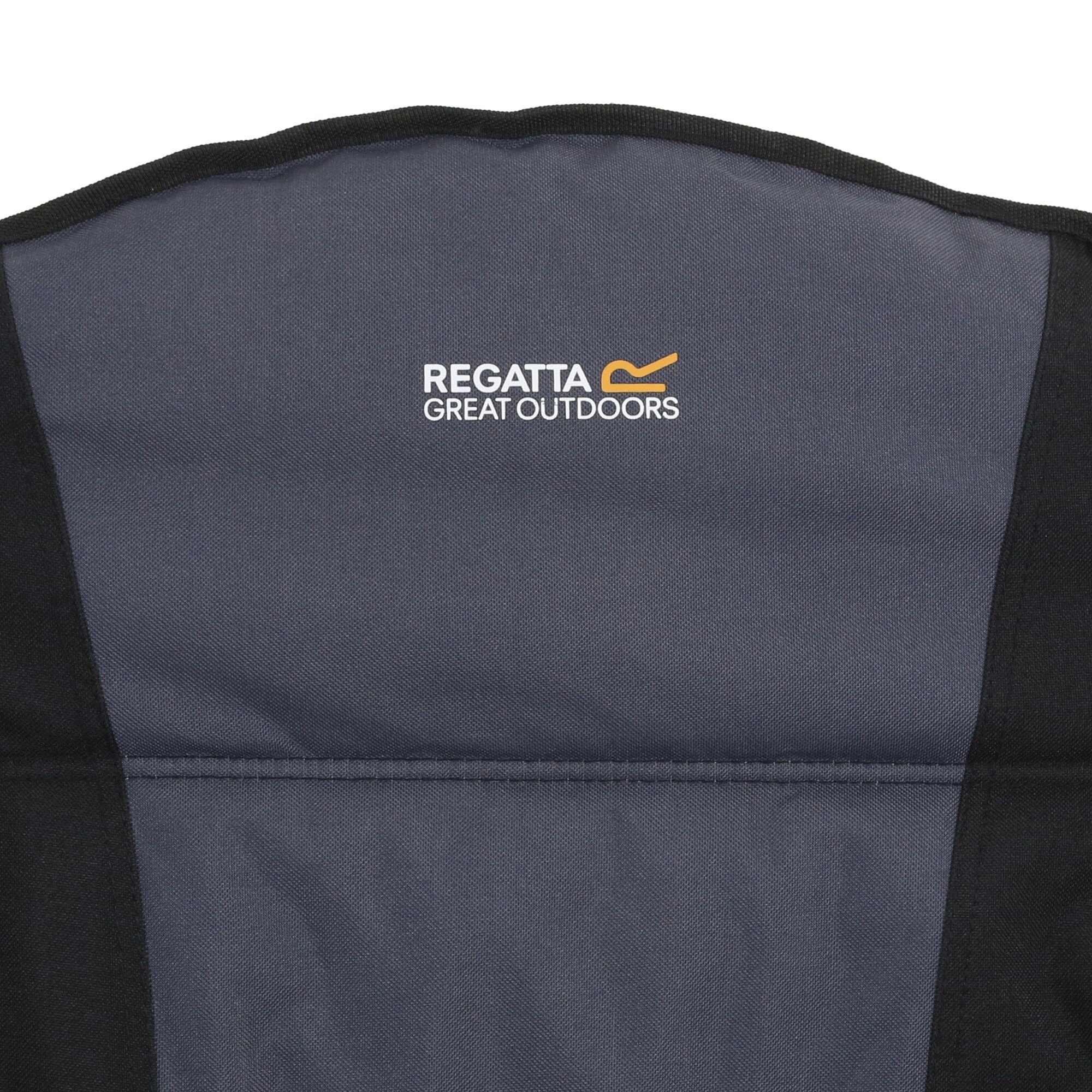 Forza Reinforced Folding Chair | Black Seal Grey