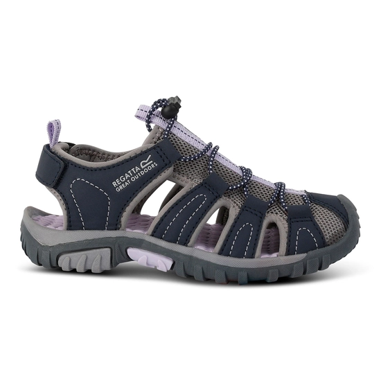 Kids' Westshore Lightweight Walking Sandals | Navy Lilac Frost