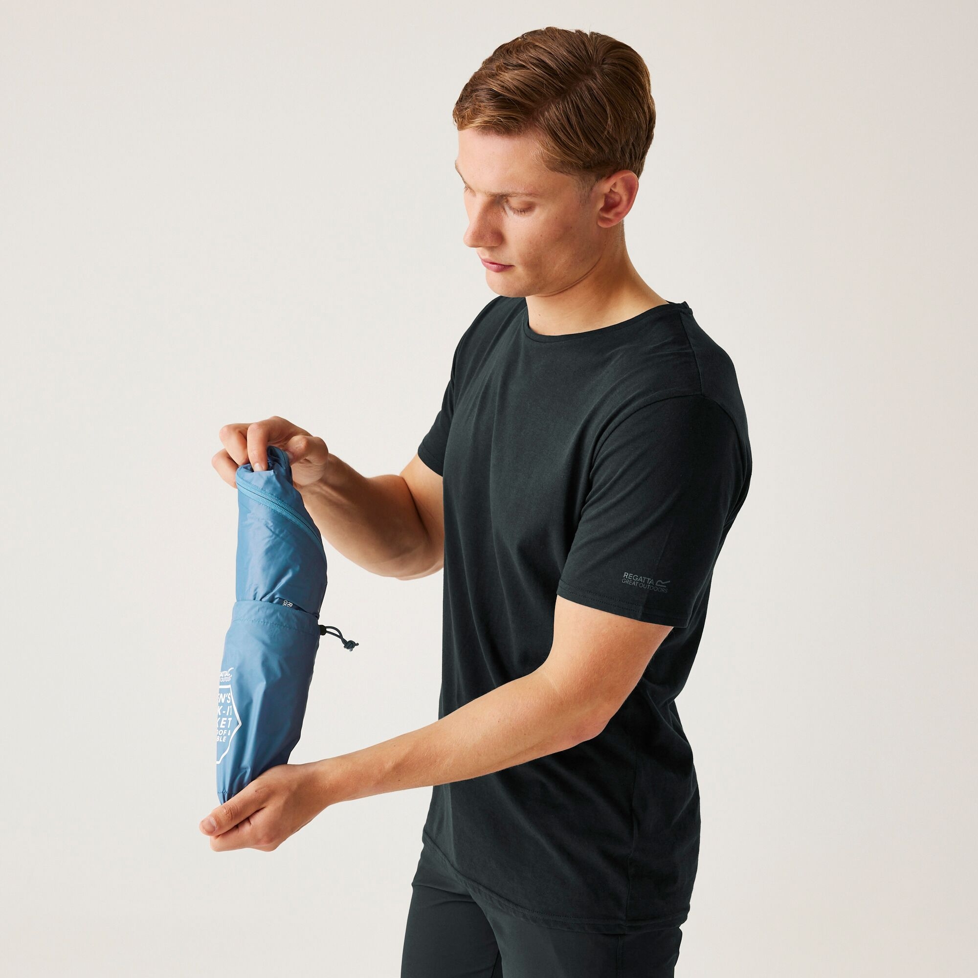 Men's Pack-It III Waterproof Jacket | Coronet Blue