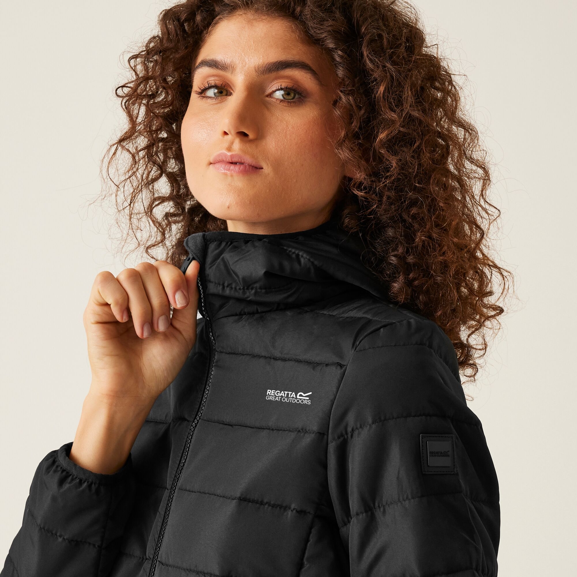 Women's Helfa Insulated Quilted Jacket | Black