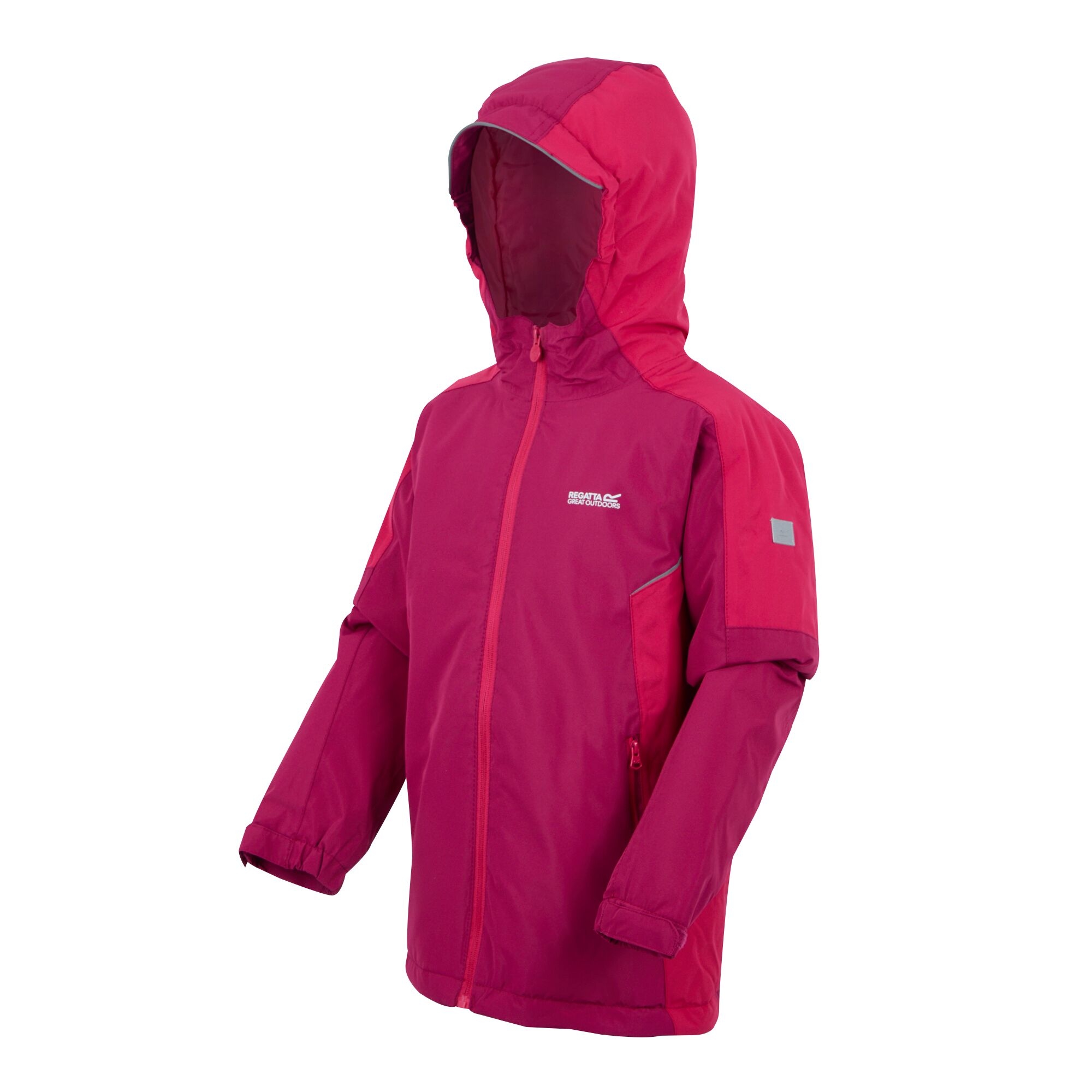 Kids' Hurdle V Waterproof Jacket | Berry Pink Pink Potion