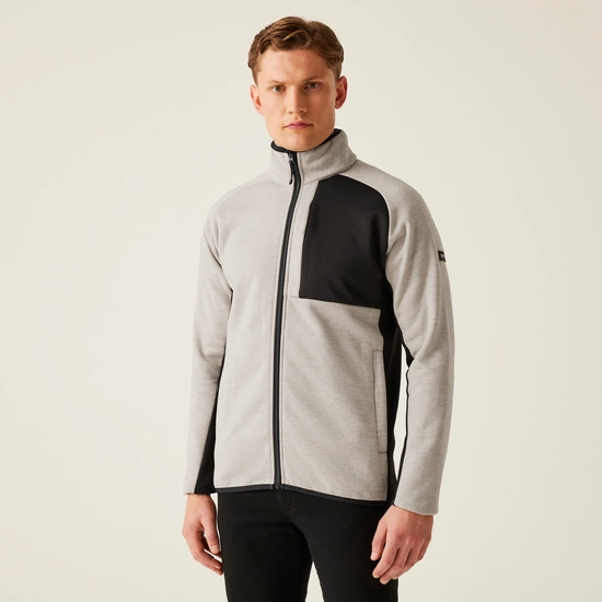 Men's Shorston Full Zip Fleece | Abbeystone Marl