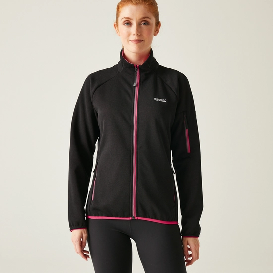 Women's Ravenhill Full Zip Fleece | Black Light Vanilla