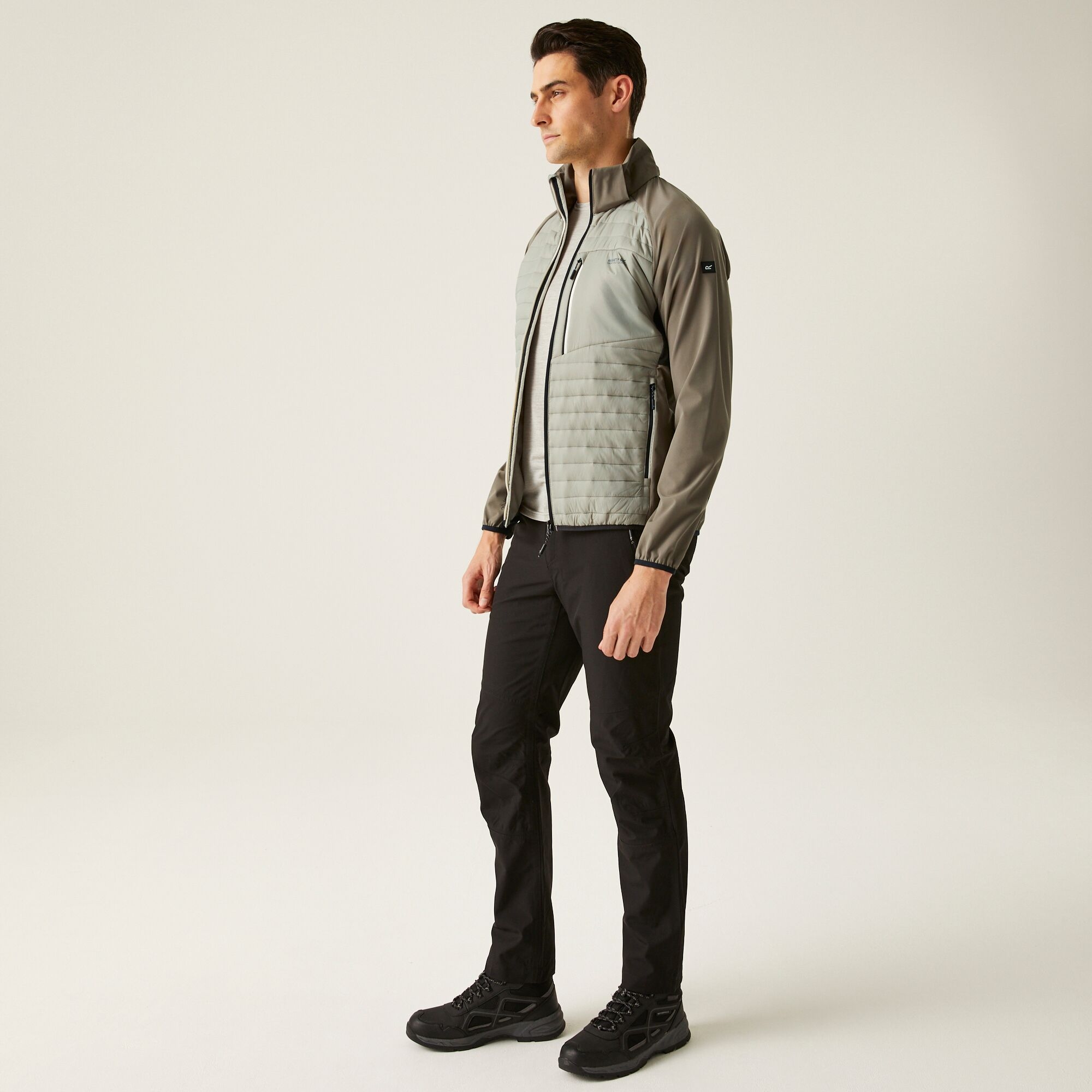 Men's Pro Hybrid II Jacket | Golden Sand Treetop Black