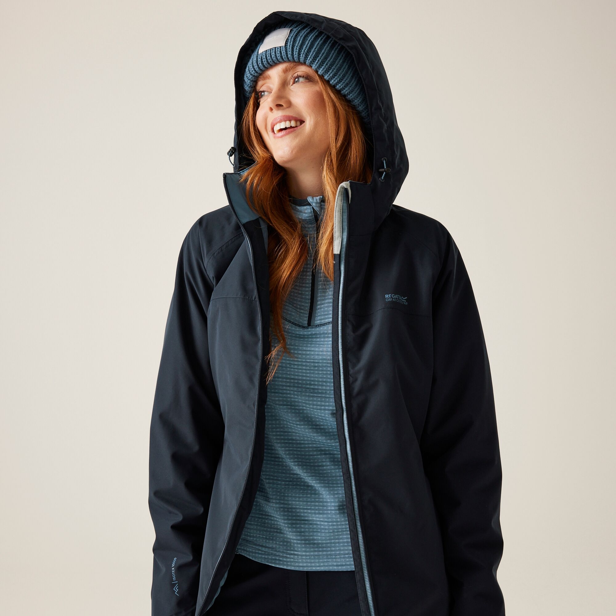 Women's Frelton Waterproof Jacket | Navy Coronet Blue