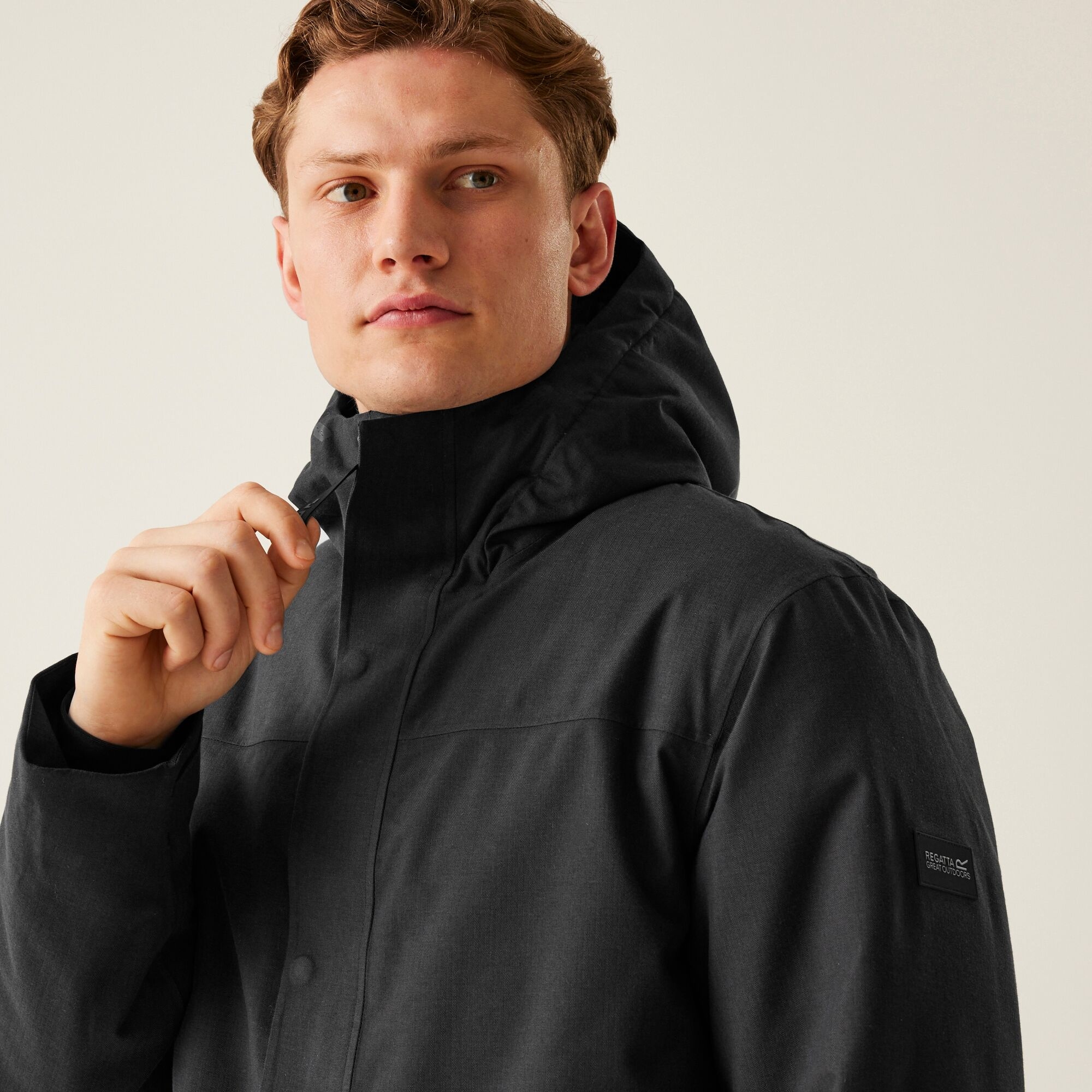 Men's Ezdale Waterproof Insulated Jacket | Black Marl Black