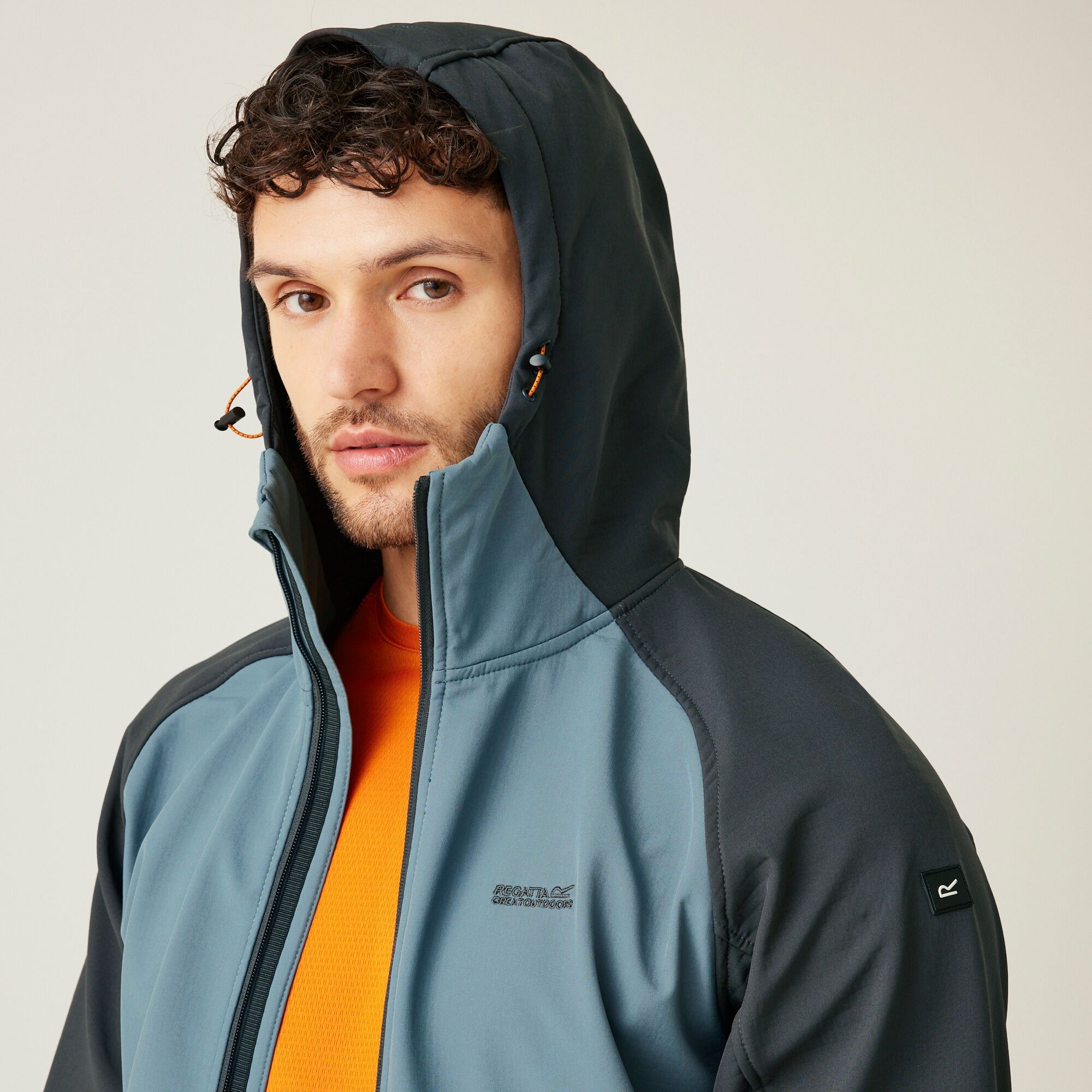 Men's Arec III Softshell Jacket | Stormy Weather Ash