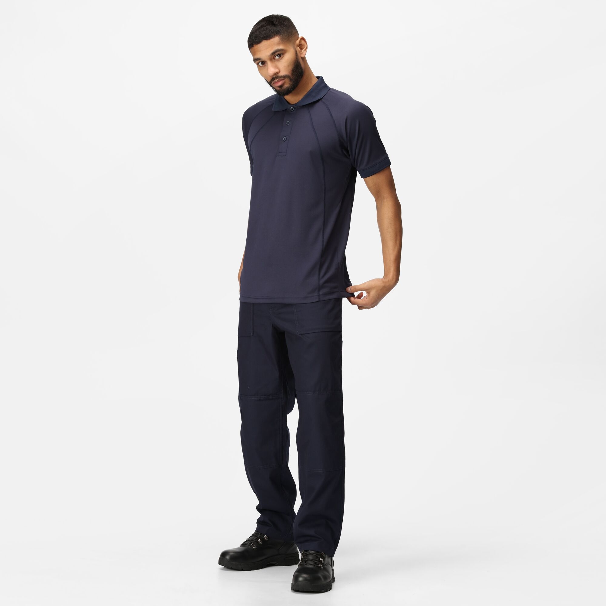 Men's Coolweave Wicking Polo Shirt | Navy