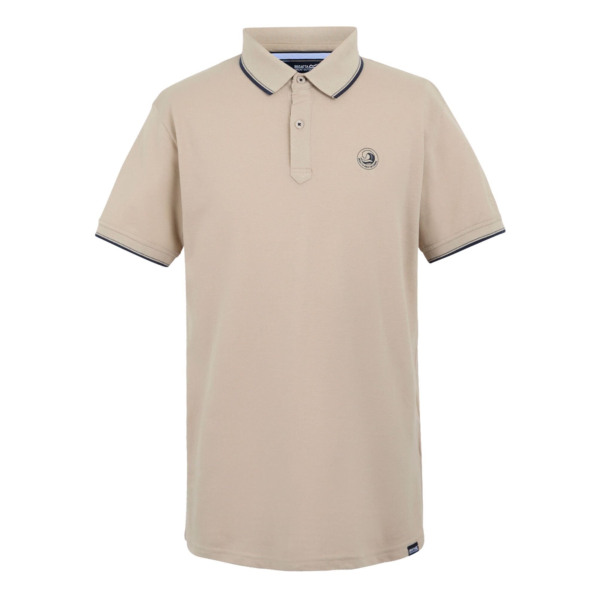 Men's Tadeo II Polo Shirt | White Pepper Navy Tipping
