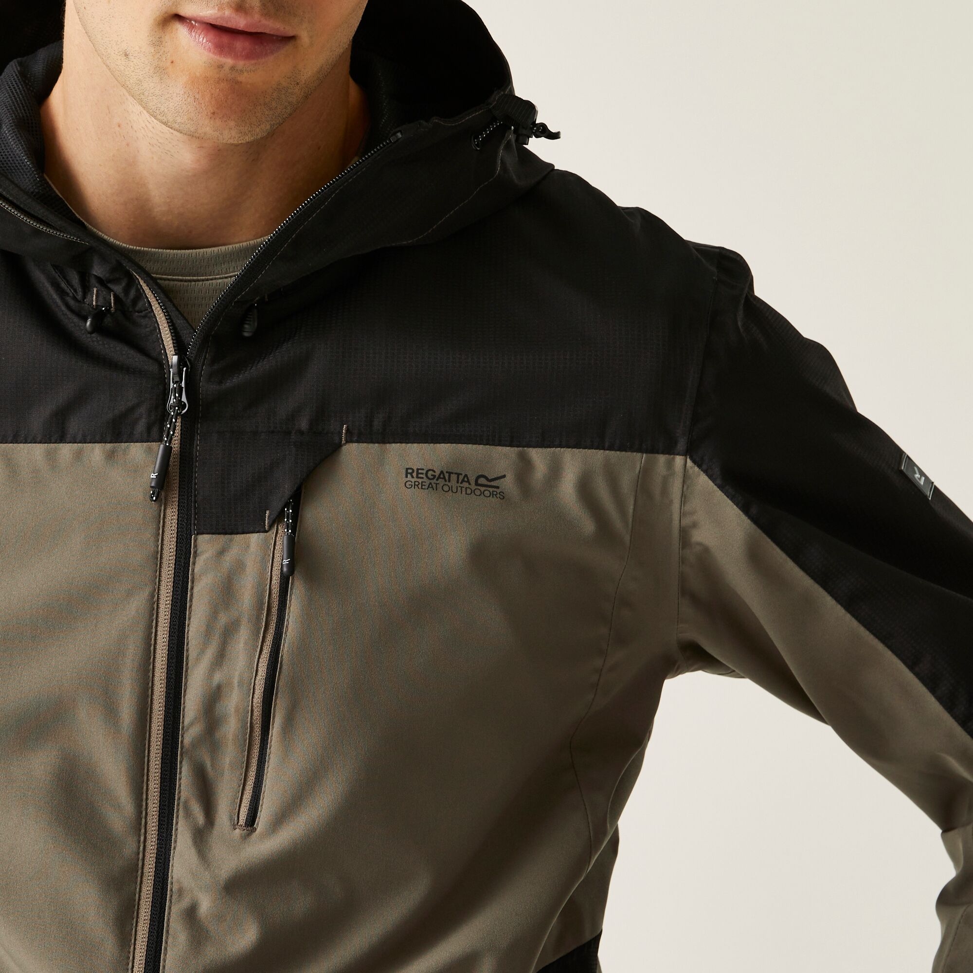 Men's Highton IV Stretch Waterproof Jacket | Treetop Black