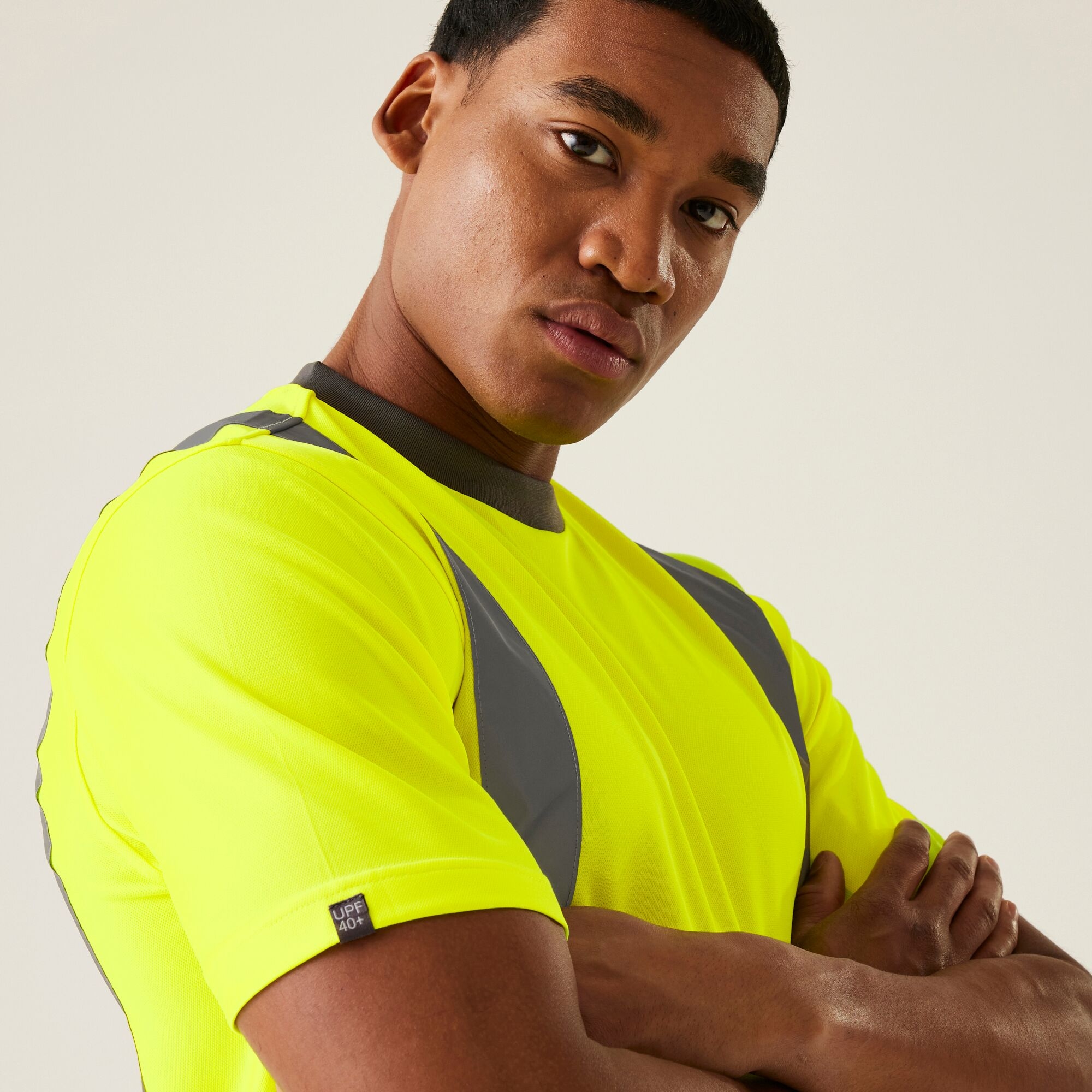 Men's Hi-Vis Pro Contract T-Shirt | Yellow