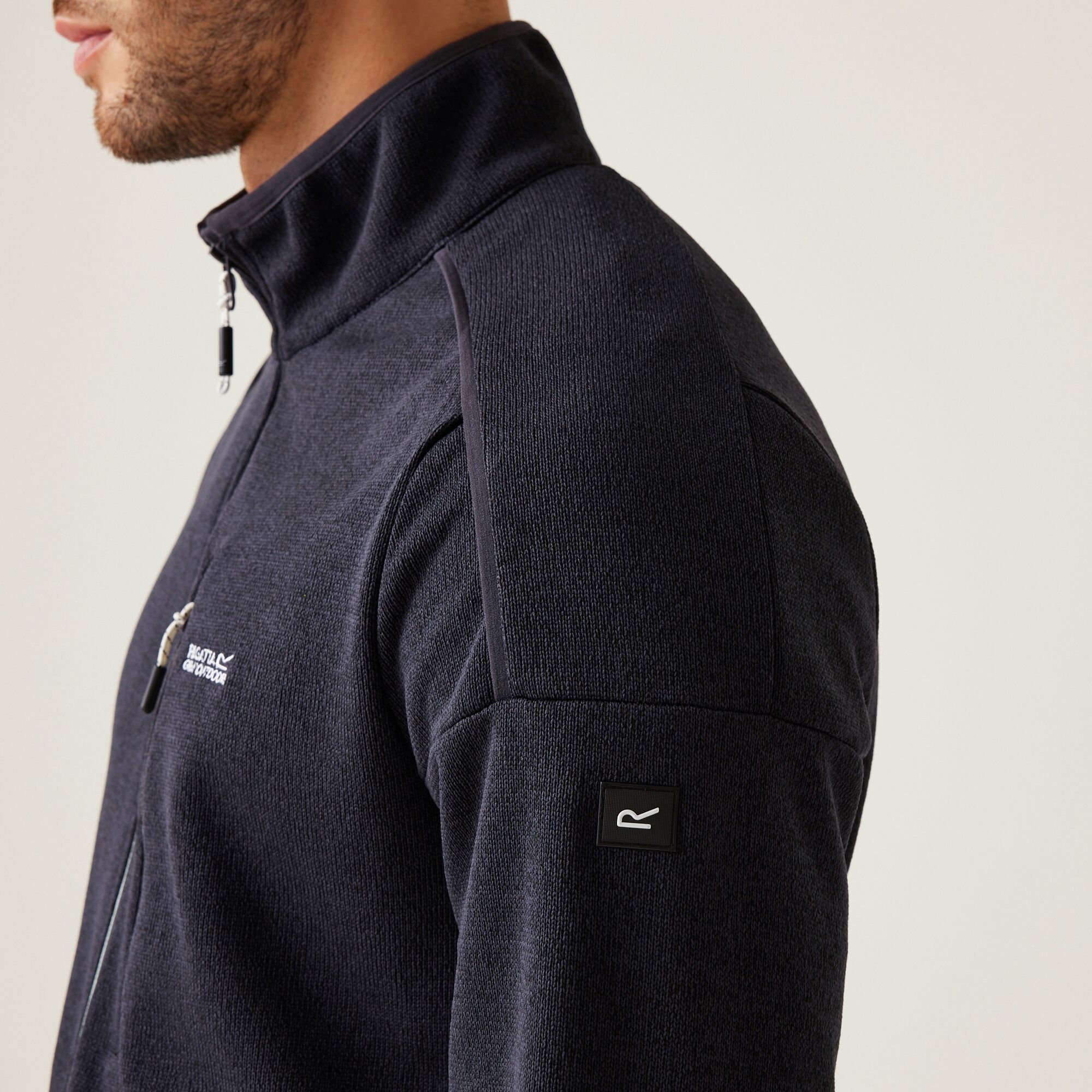 Men's Kames Full Zip Fleece | Ash Glacier