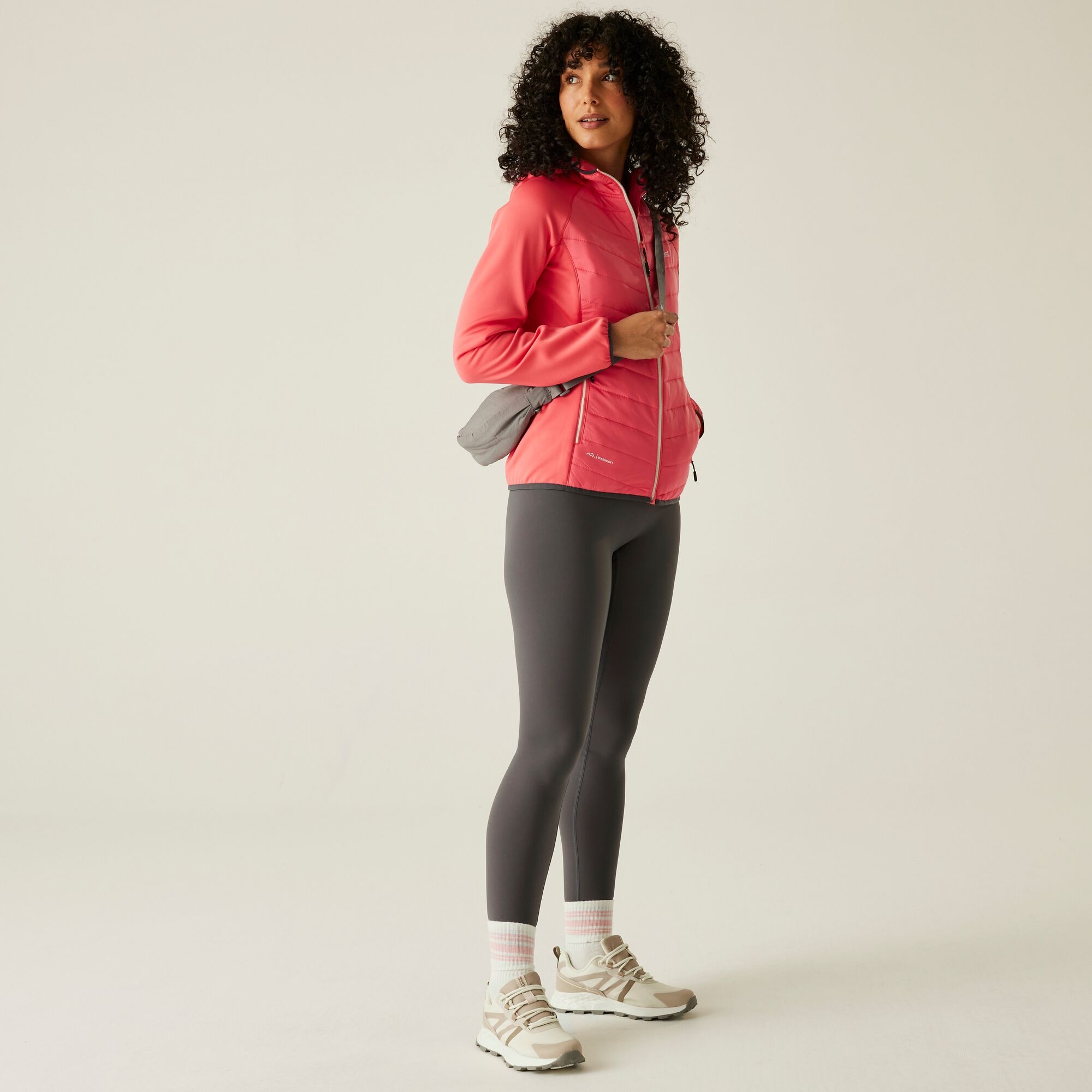 Women's Andreson VIII Hybrid Jacket | Peach Bloom Seal Grey