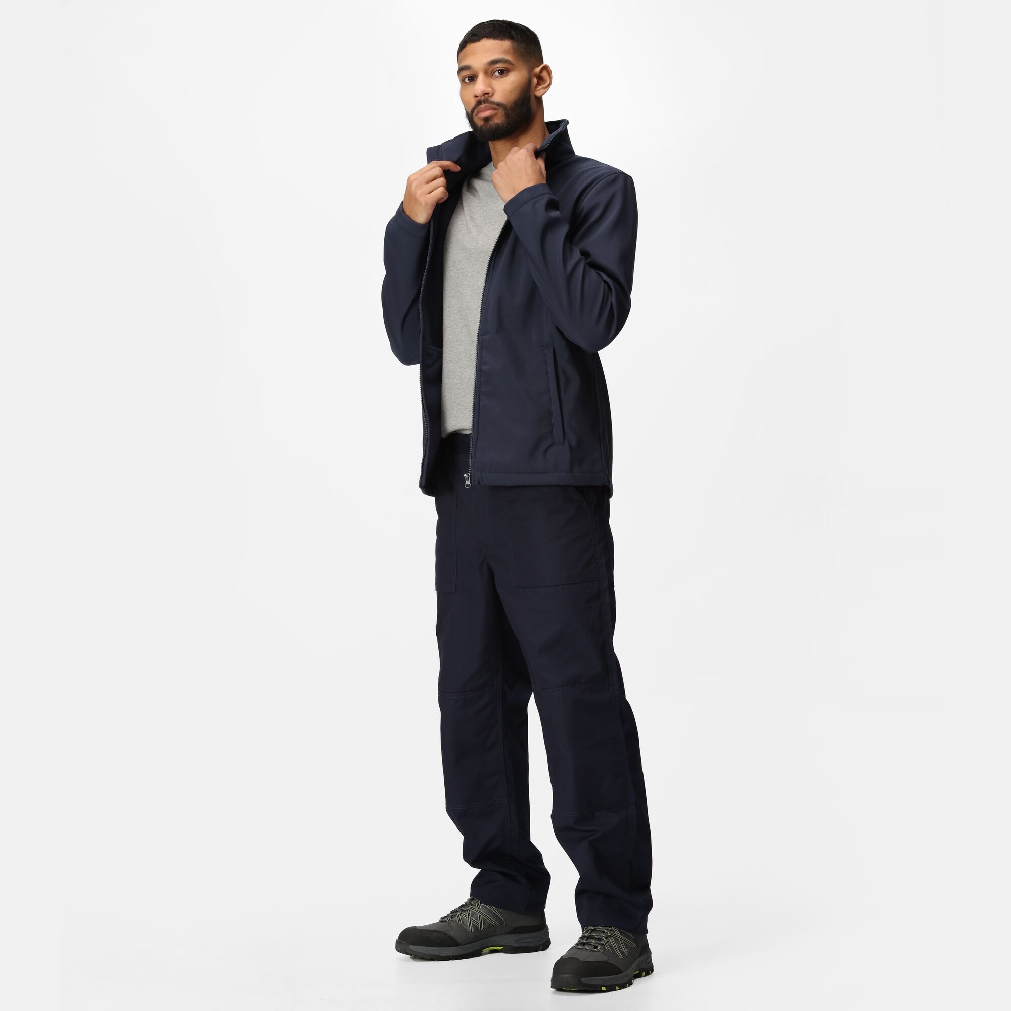 Men's Ablaze Printable Softshell Jacket | Navy