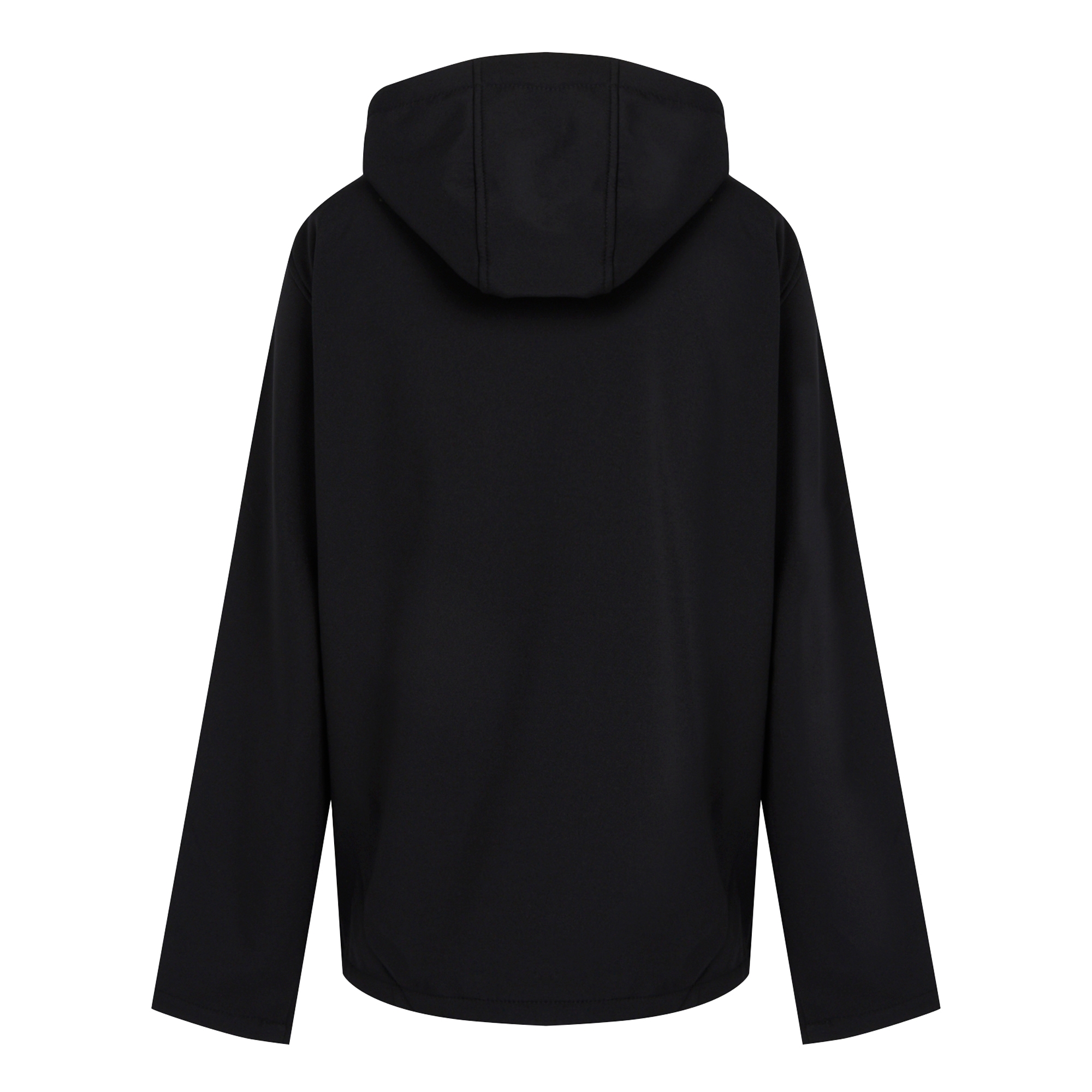 Men's Navigate 2 Layer Hooded Softshell Jacket | Black Classic Red