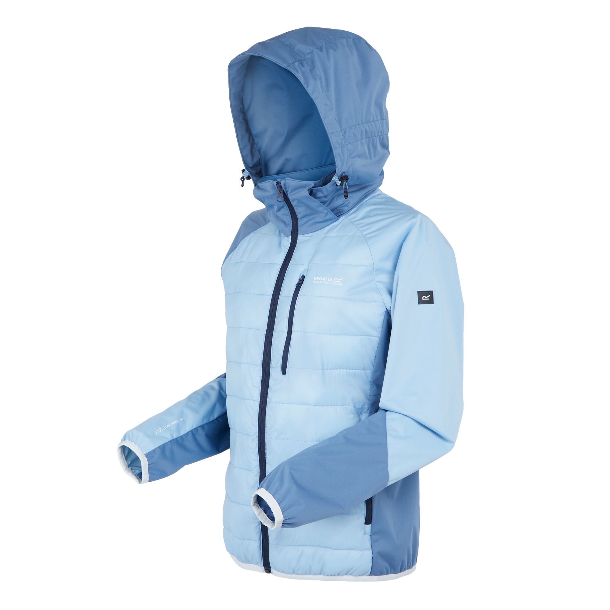 Women's Pro Hybrid Jacket | Clear Sky Coronet Blue