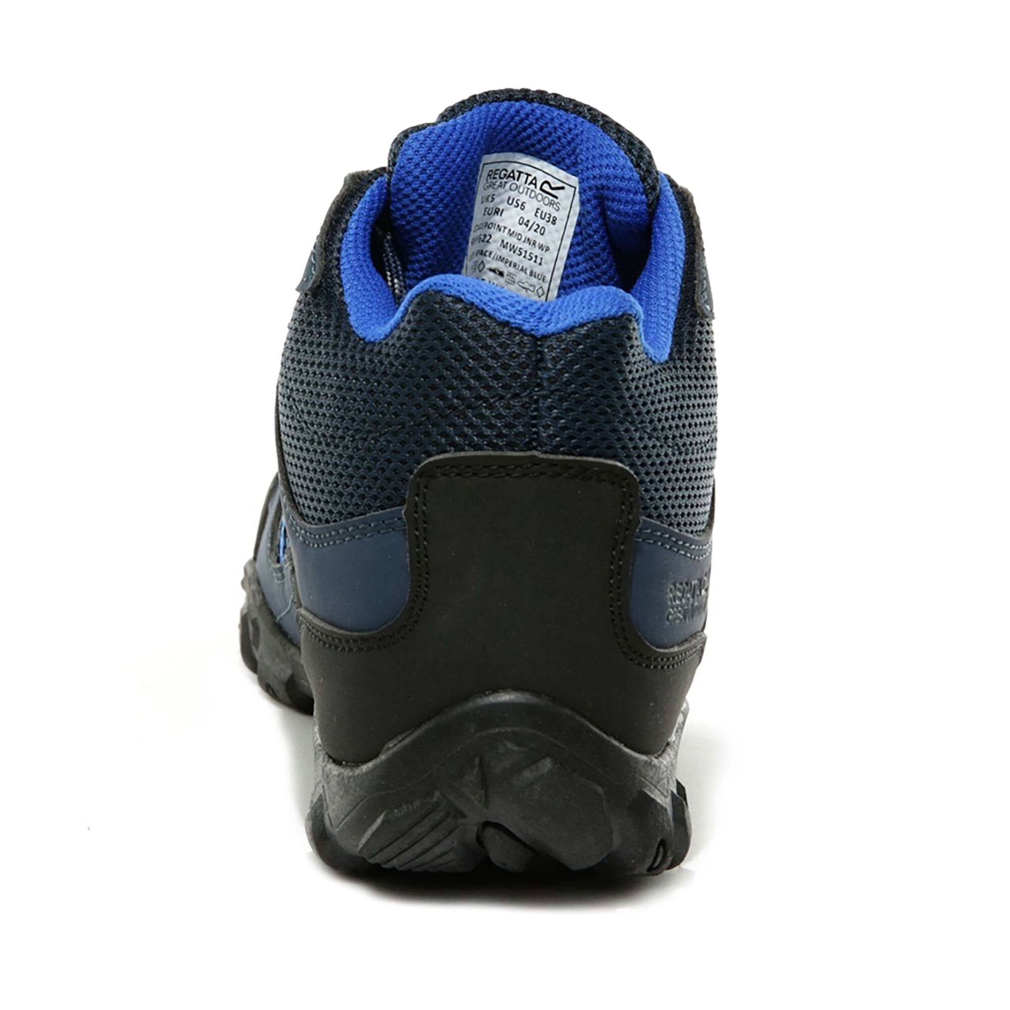 Kids' Edgepoint Waterproof Mid Walking Boots | Deep Space Imperial Blue