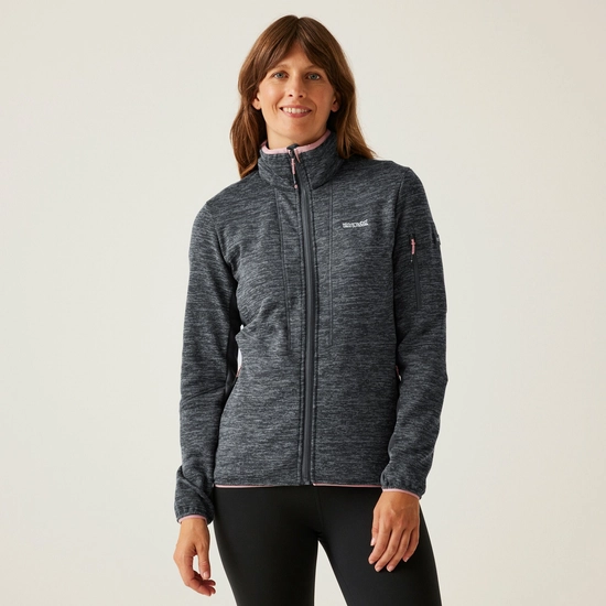 Women's Ralina Full Zip Fleece | Beaujolais Light Vanilla