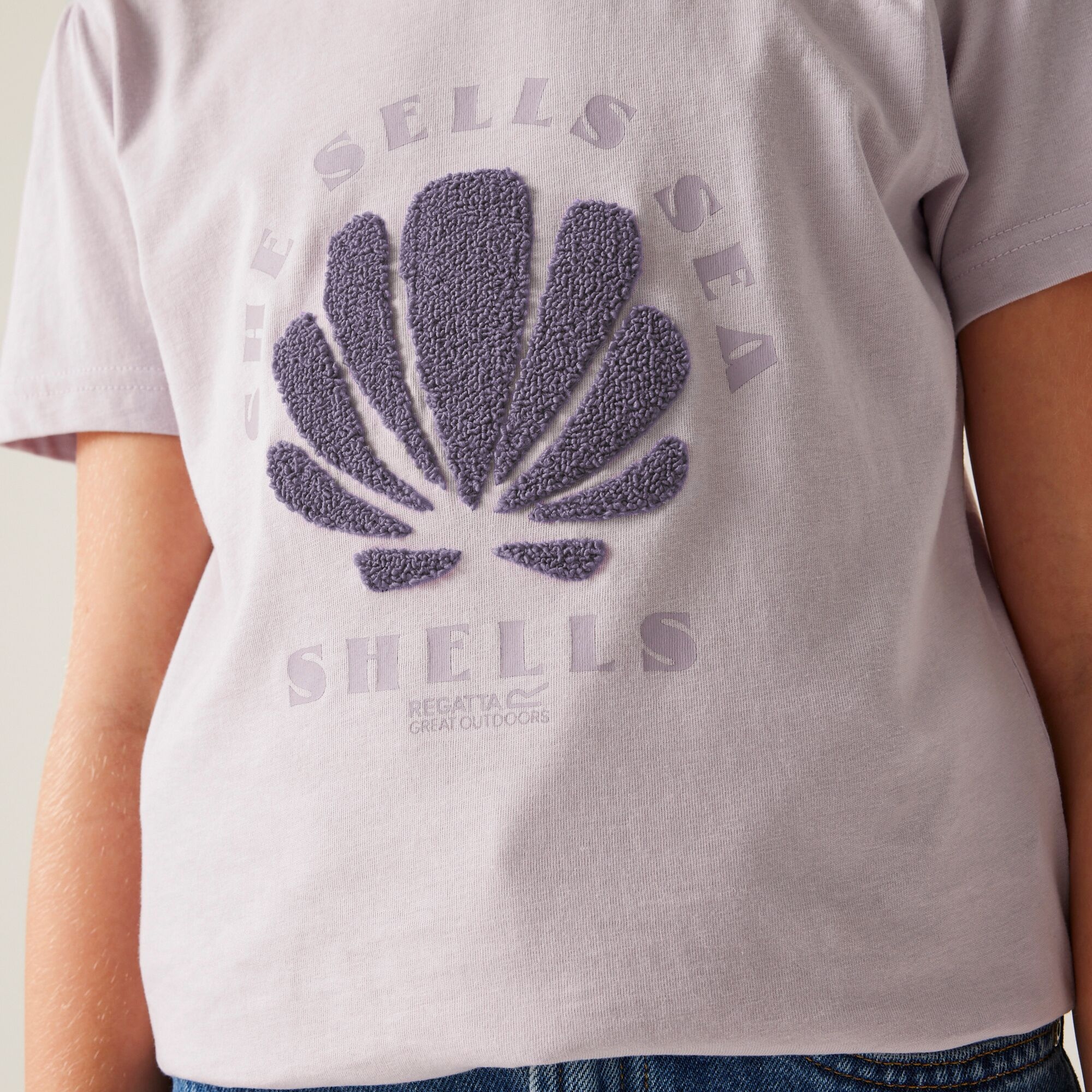 Kids' Bosley VIII T-Shirt | Lilac Thistle