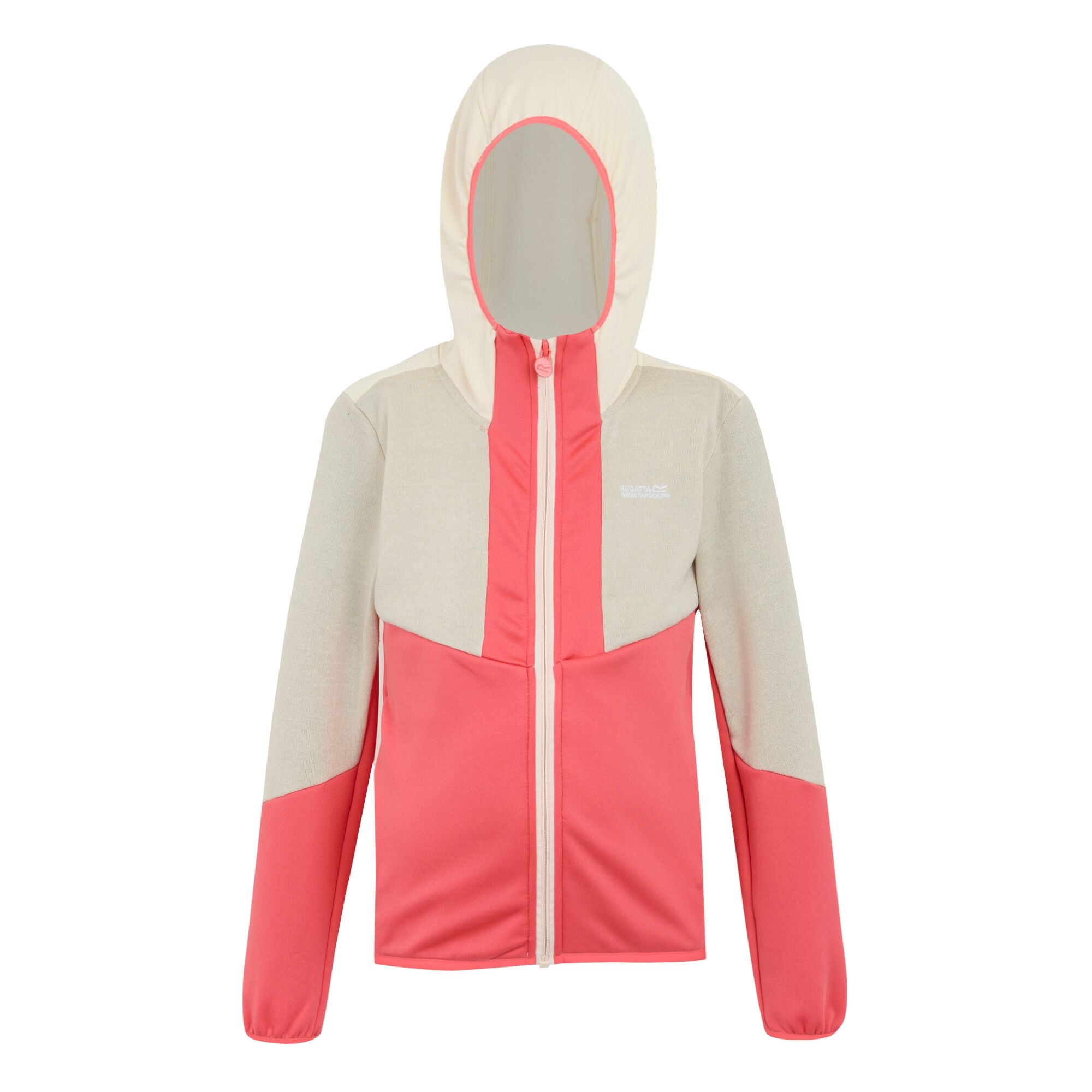 Kids' Dissolver X Full Zip Fleece | Peach Bloom Light Vanilla