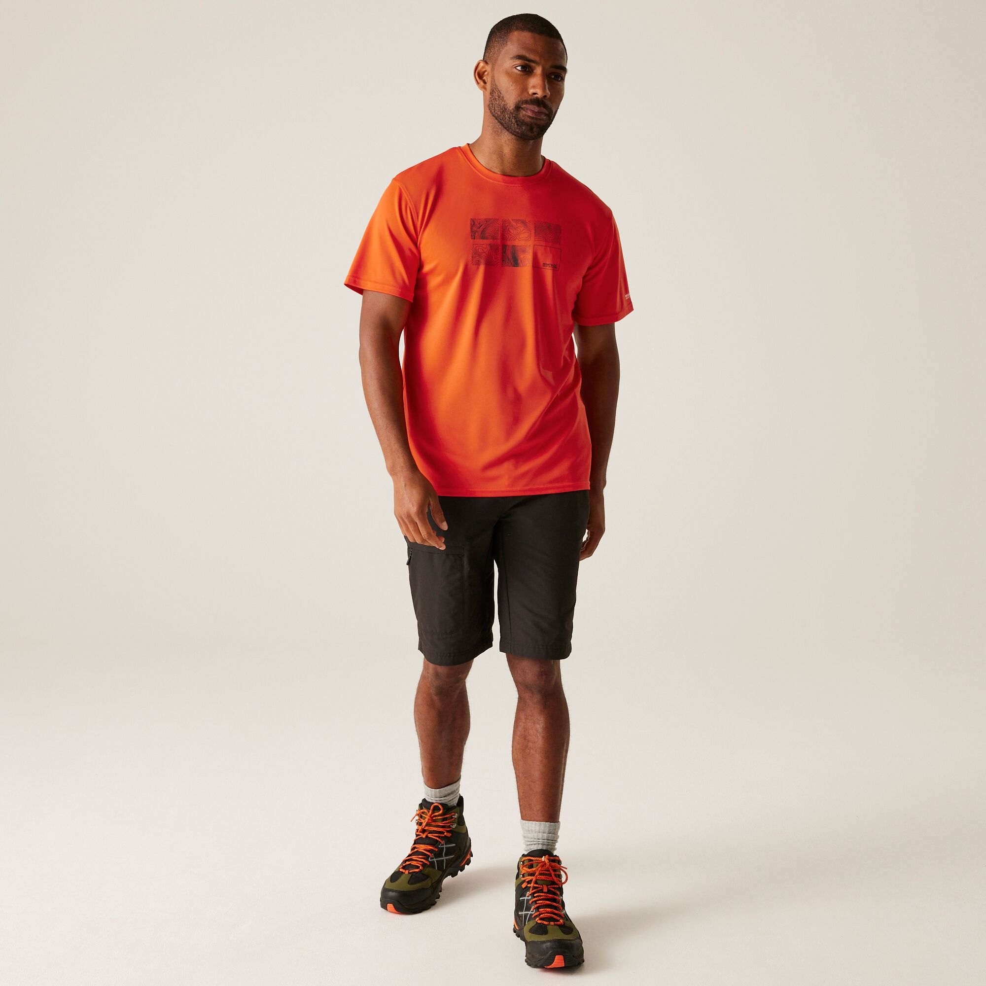 Men's Fingal IX T-Shirt | Tangerine Tango