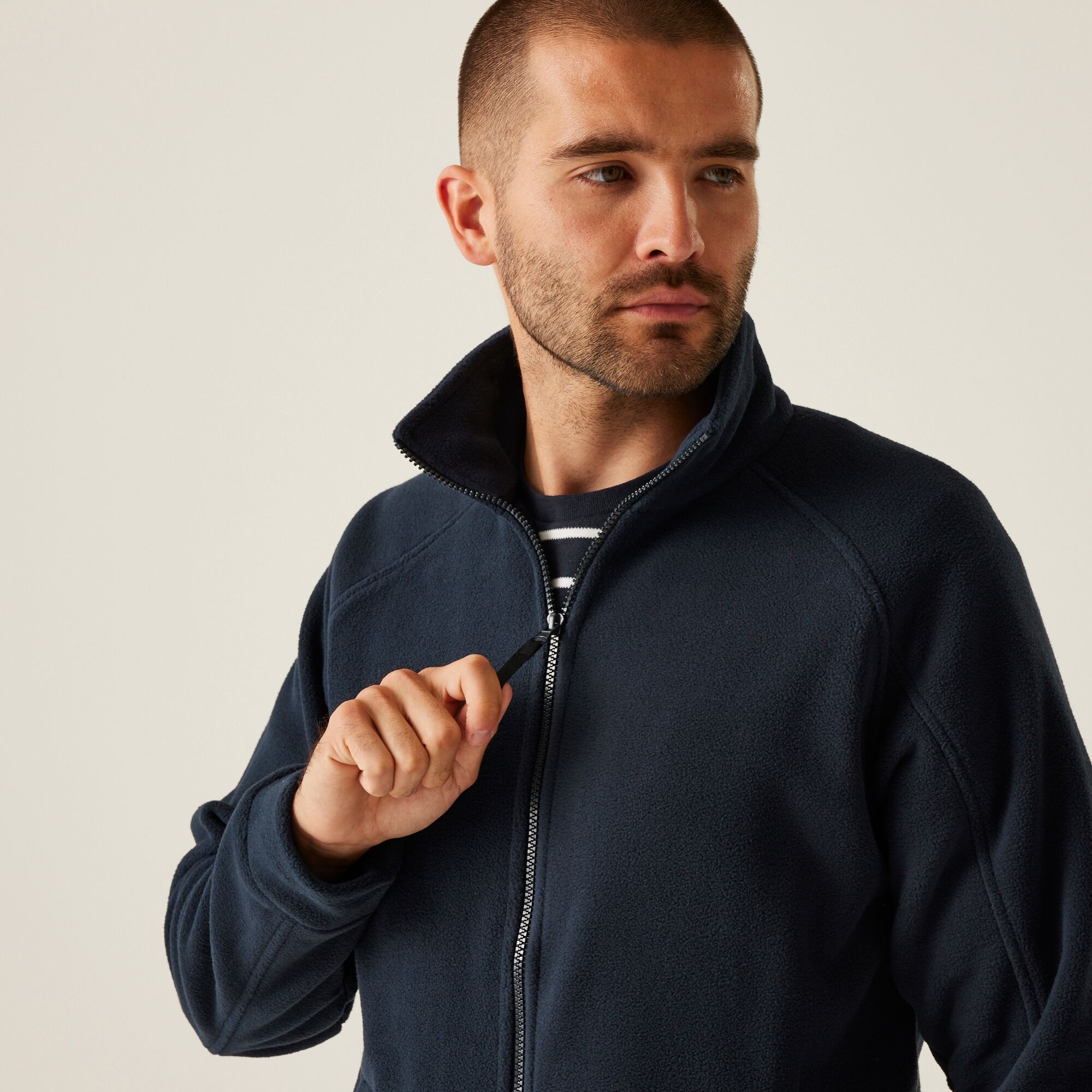 Men's Thor III Interactive Full Zip Fleece | Dark Navy