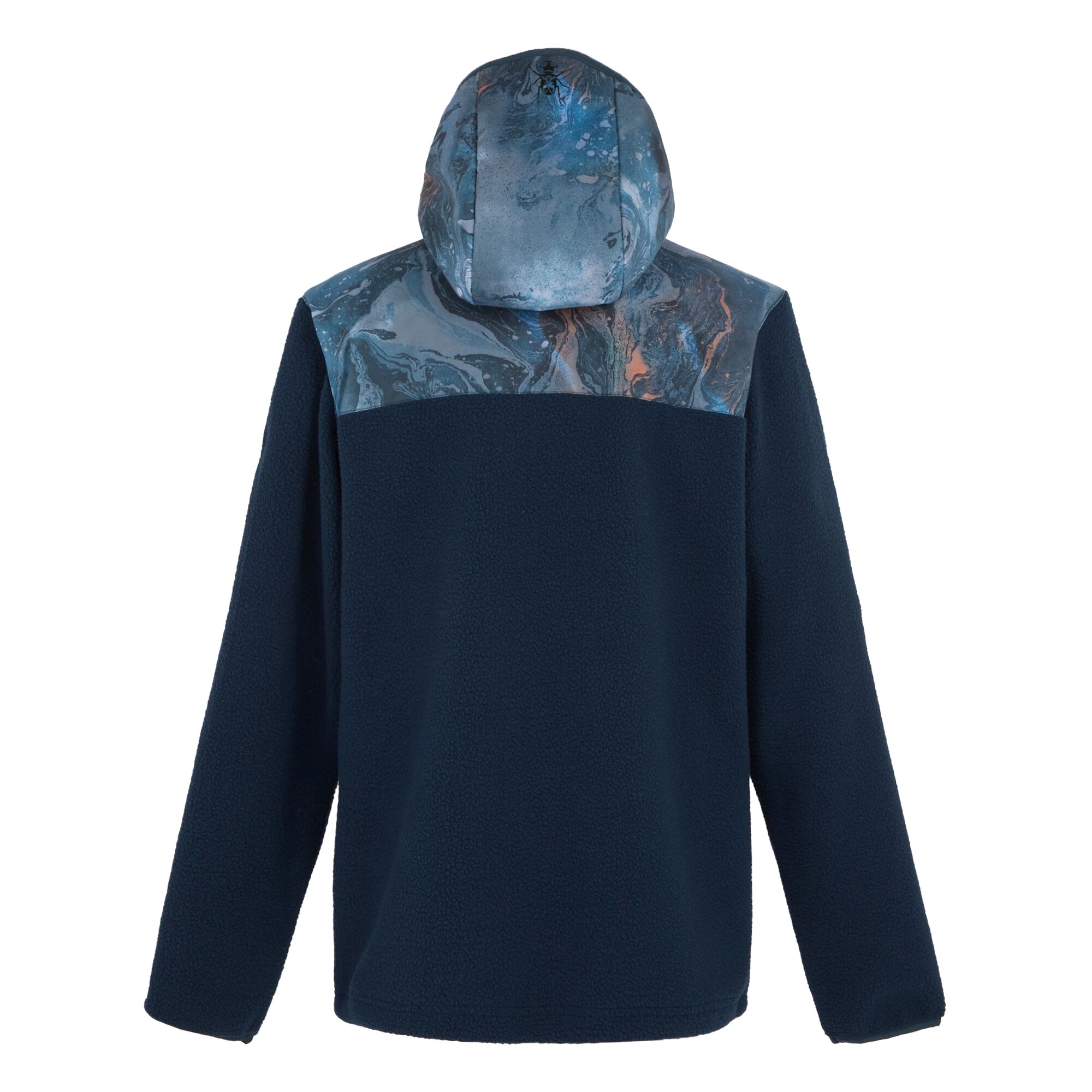 Christian Lacroix - Men's Valensoles Fleece | Navy Bain De Minuit Print