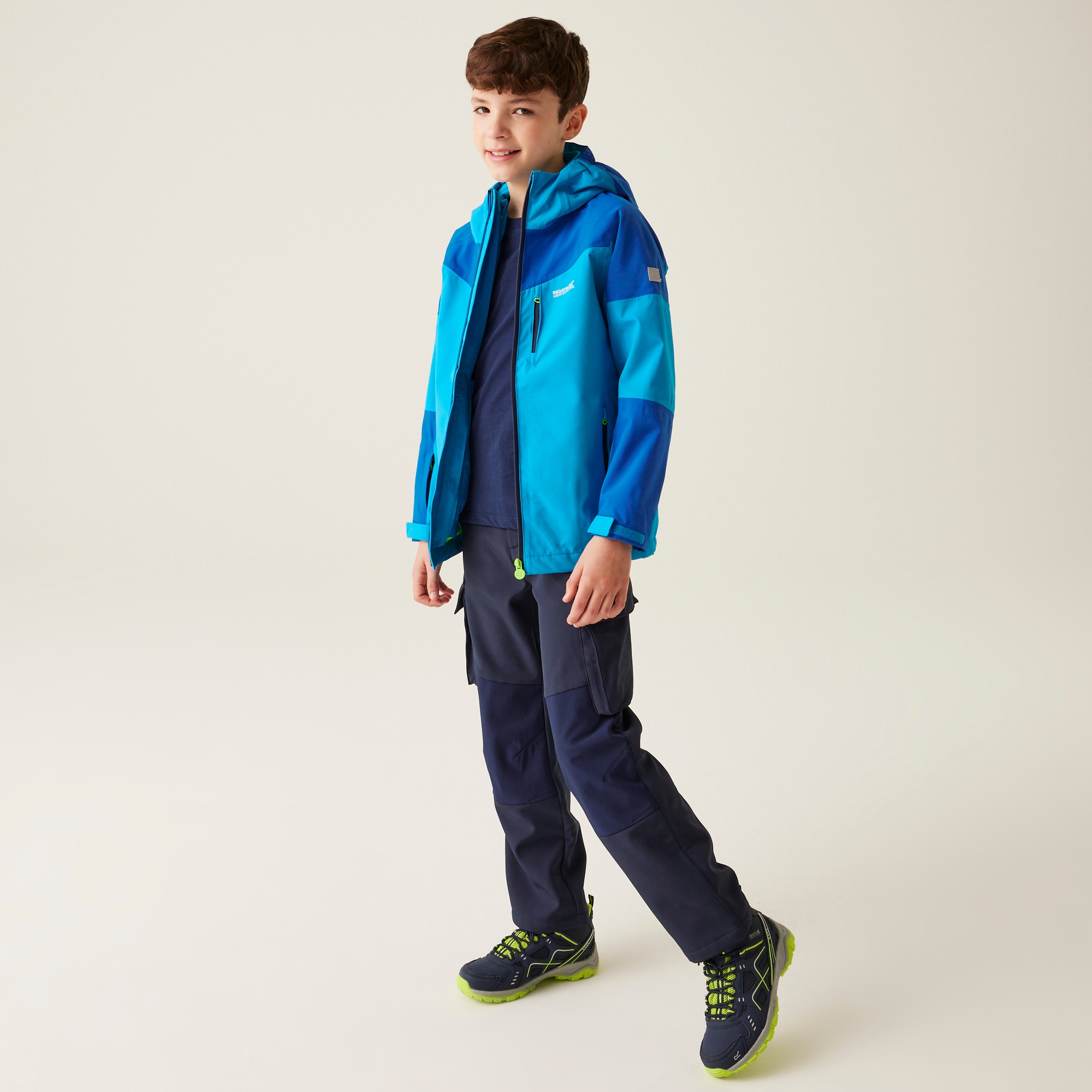 Boys Trekktain 3-in-1 Jacket | Hydro Blue Olympian Blue