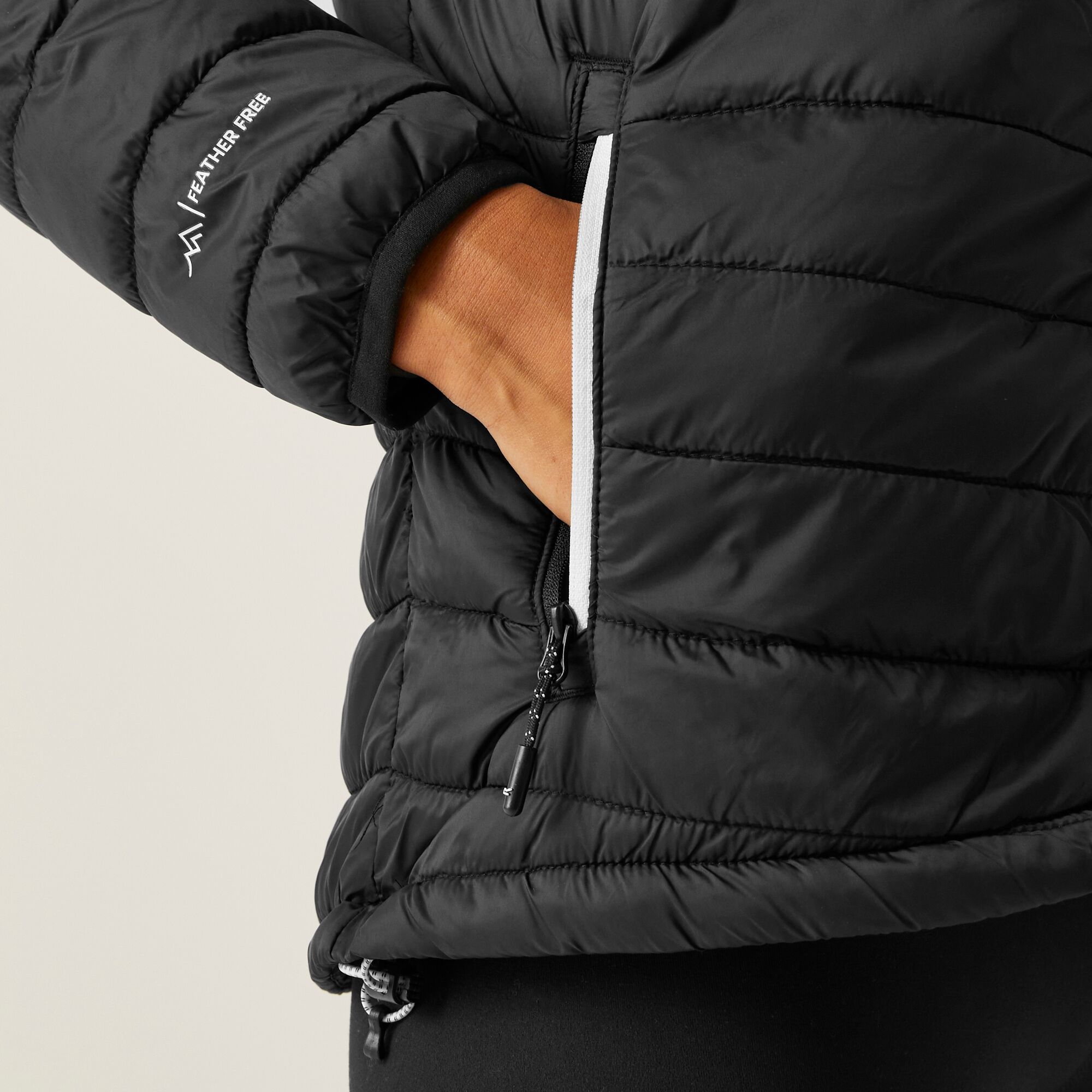 Women's Hillpack II Hooded Jacket | Black Seal Grey
